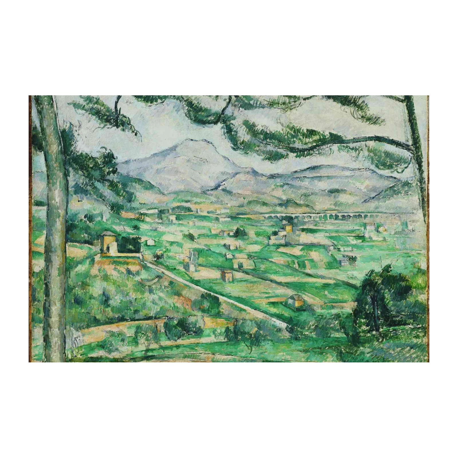 Vibrant Landscape Impressionist Art Wall Art