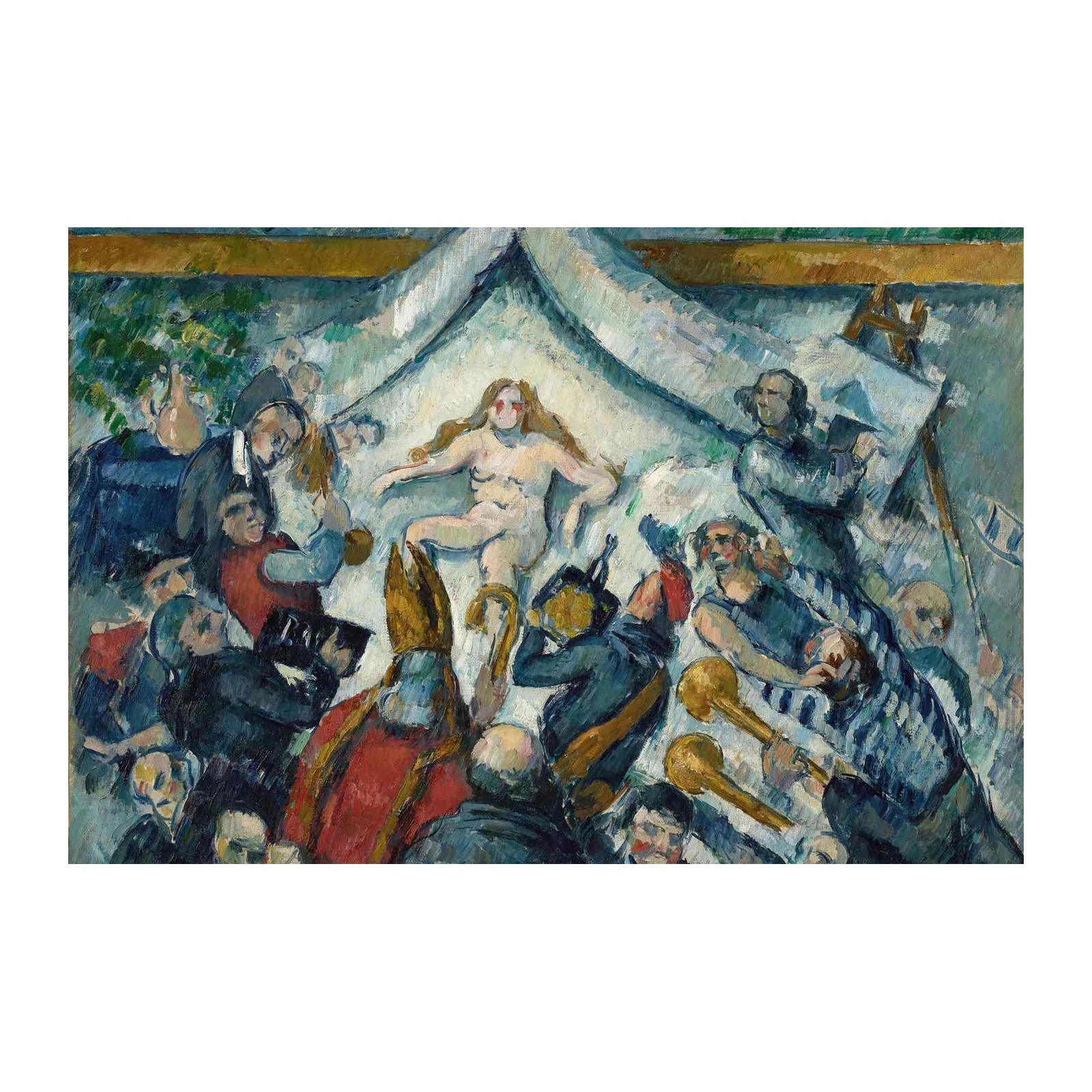 Provincial Life by Cezanne Wall Art
