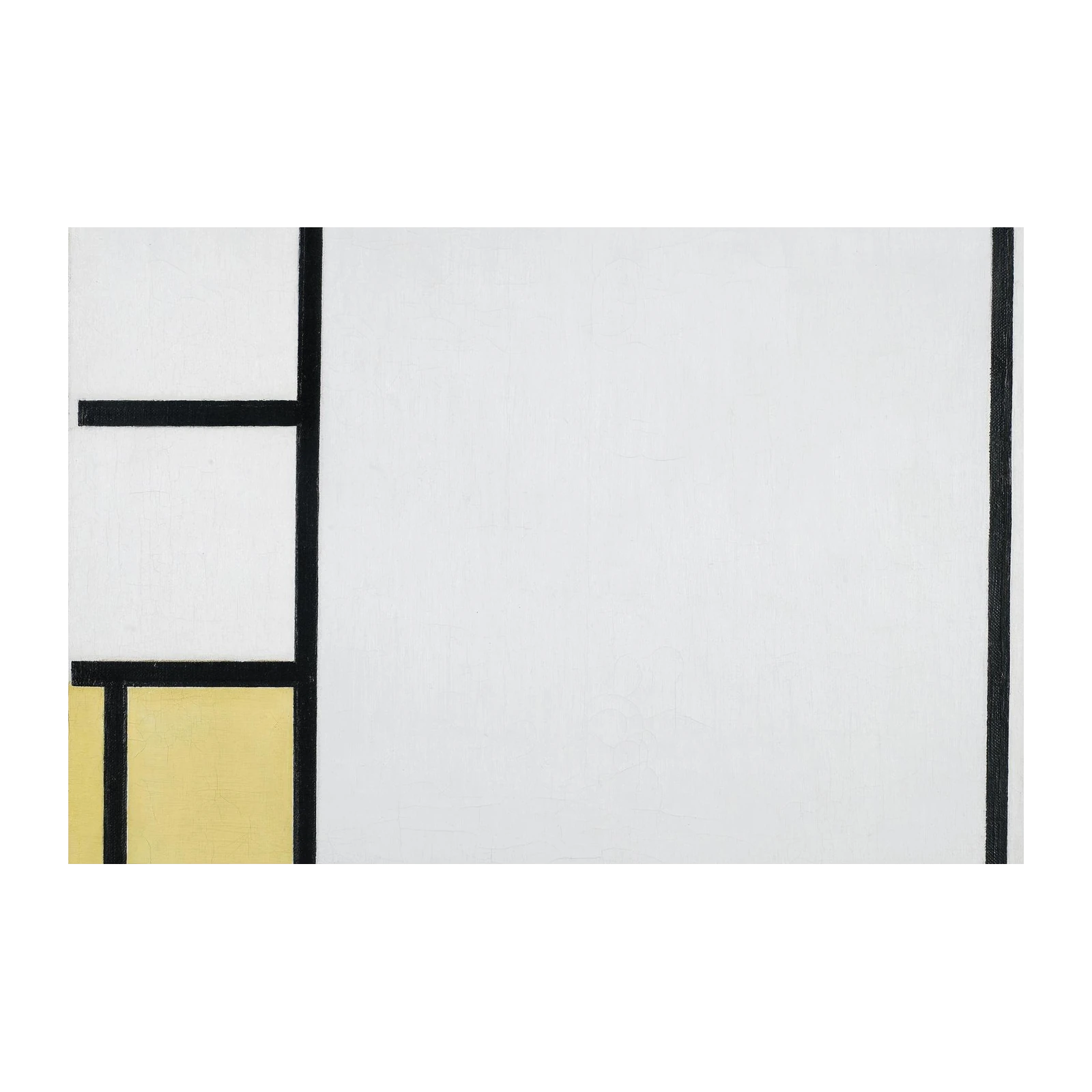 Geometric Abstract Blue Yellow Red Wall Art