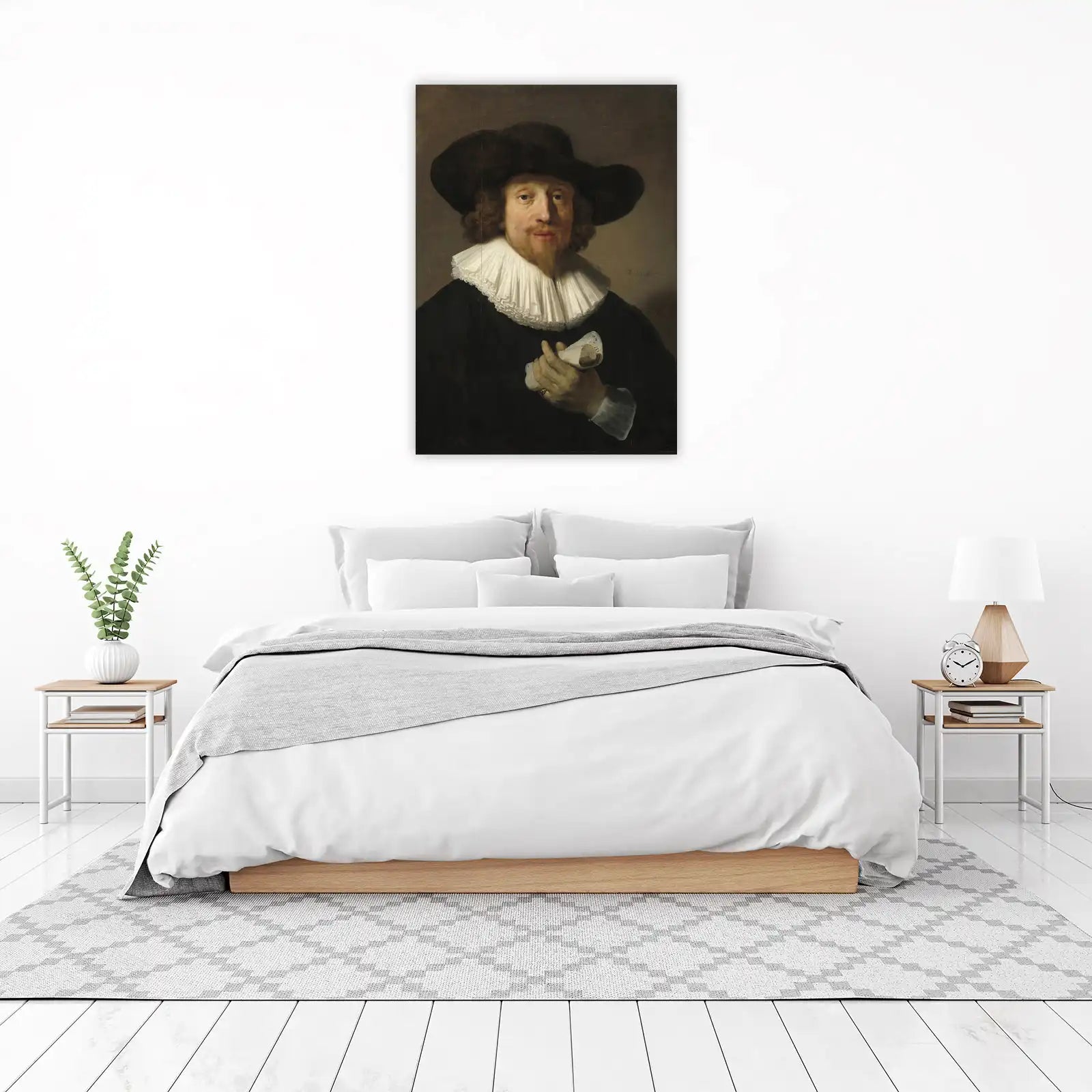 Rembrandt's Portrait of a Man Wall Art