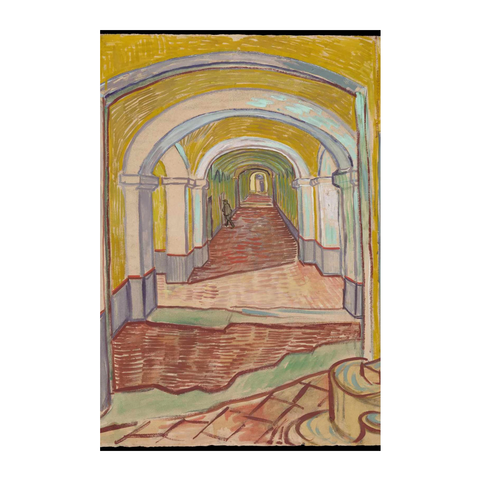 Van Gogh's Arles Corridor Wall Art