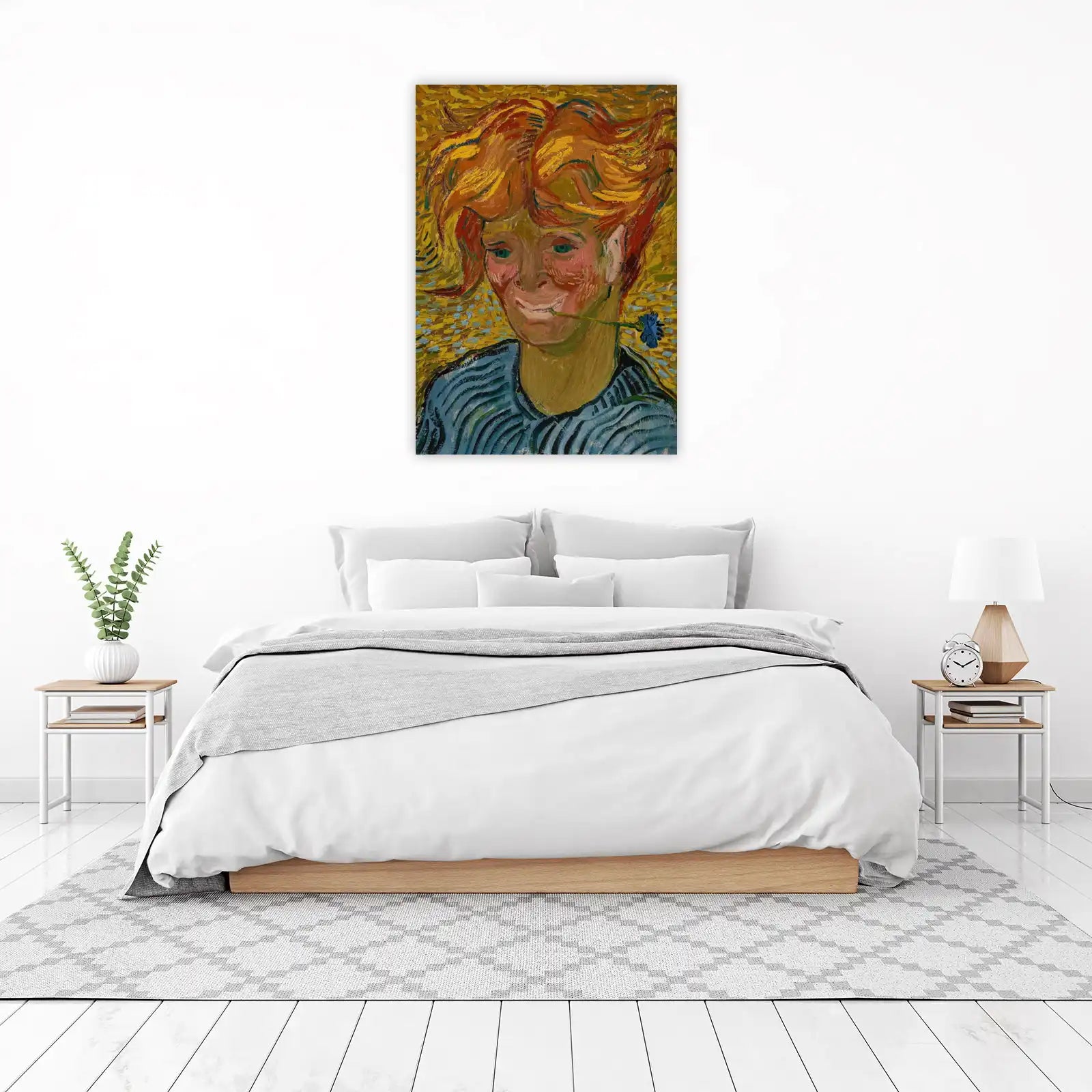 Vincent's "Head of a Peasant Woman" Wall Art