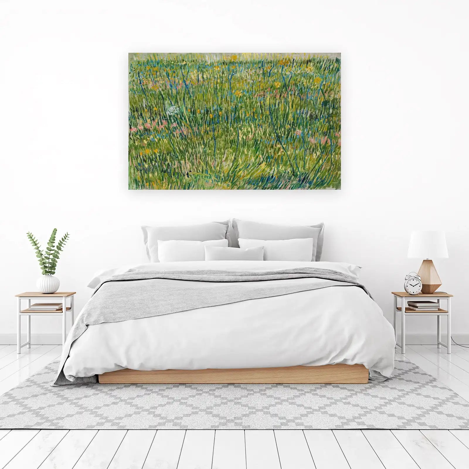 Vibrant Meadow Flowers Wall Art