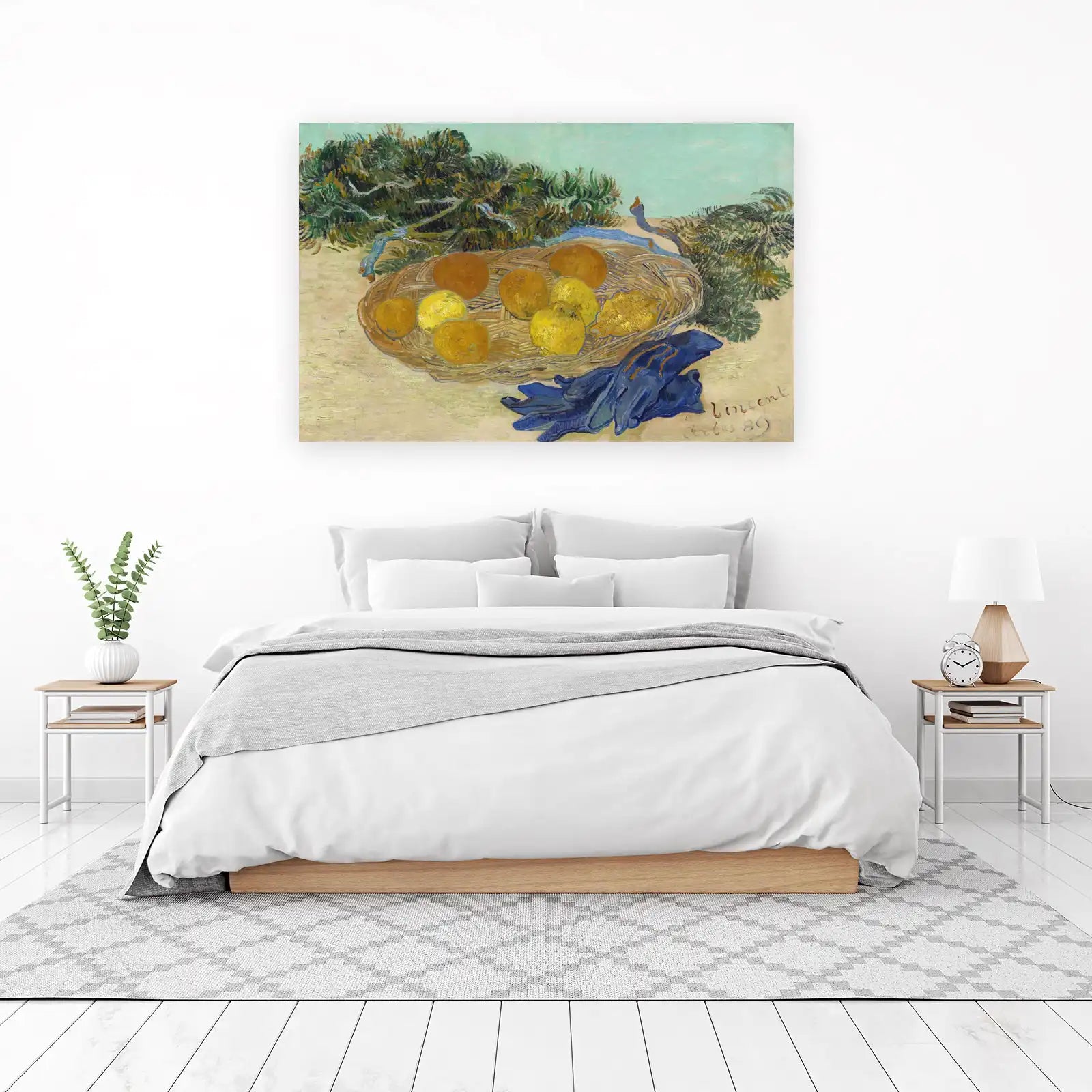 Van Gogh's Citrus Delight Basket Wall Art
