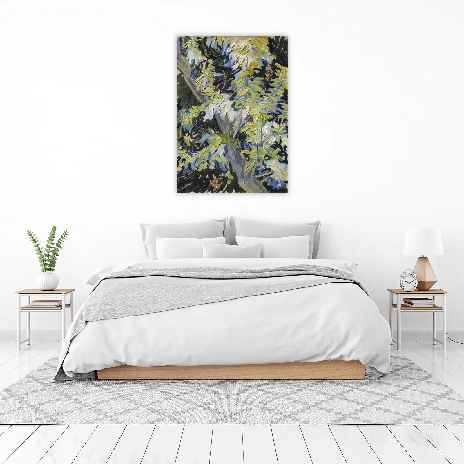 Impressionist Foliage Abstract Wall Art Wall Art