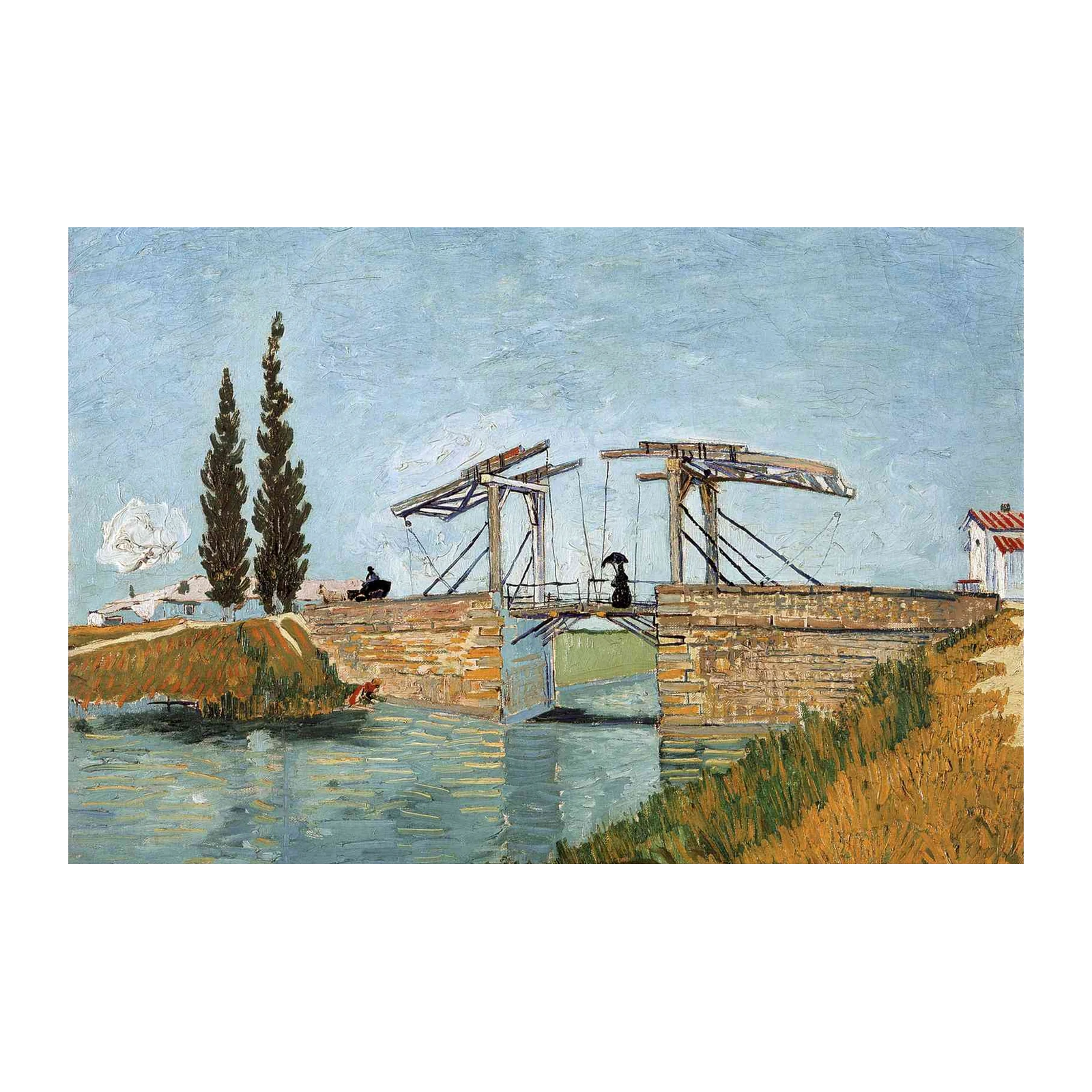 Van Gogh Bridge View Wall Art