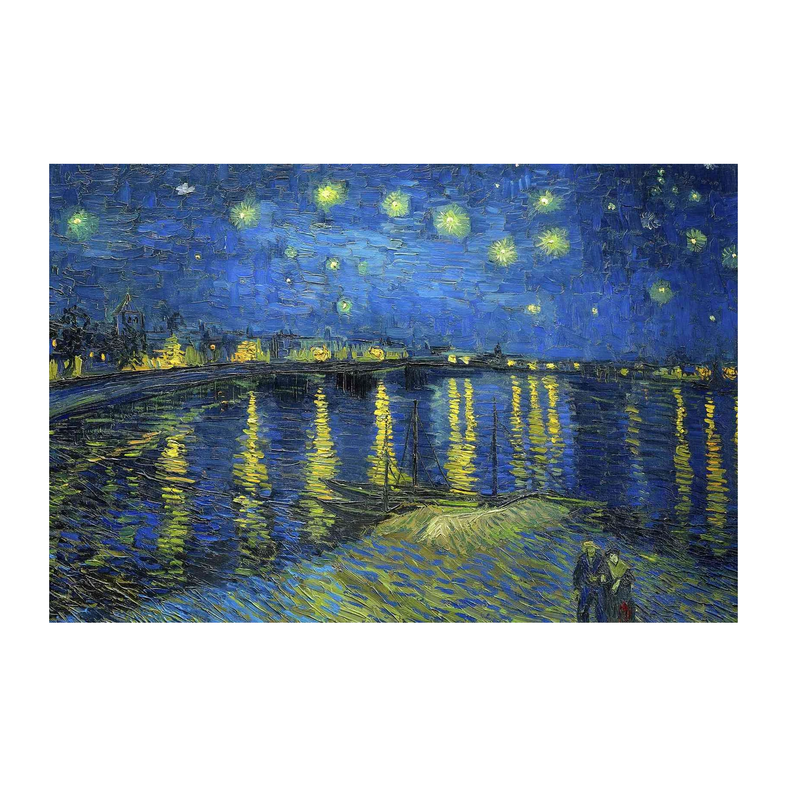 Starry Night Over Rhone Wall Art