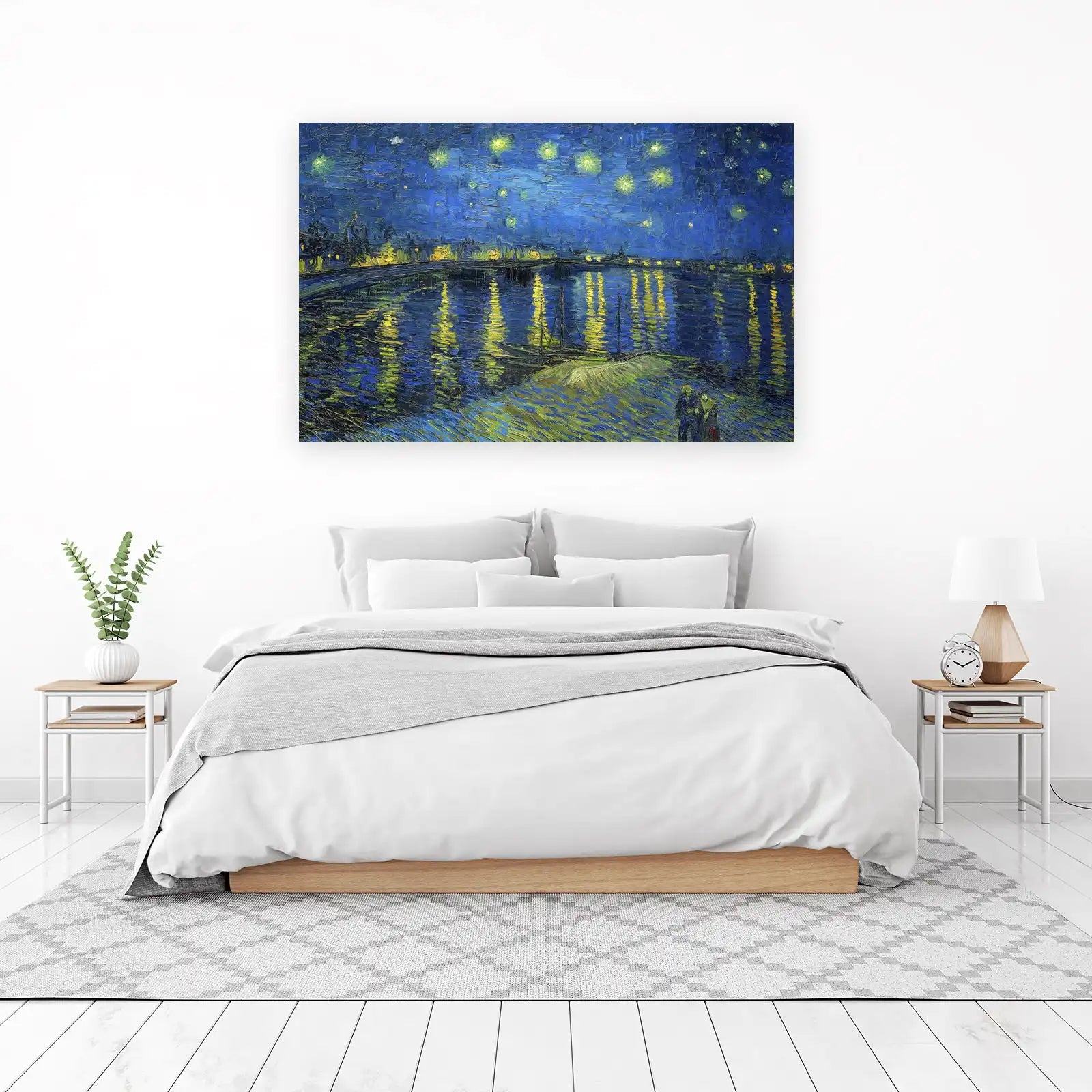 Starry Night Over Rhone Wall Art
