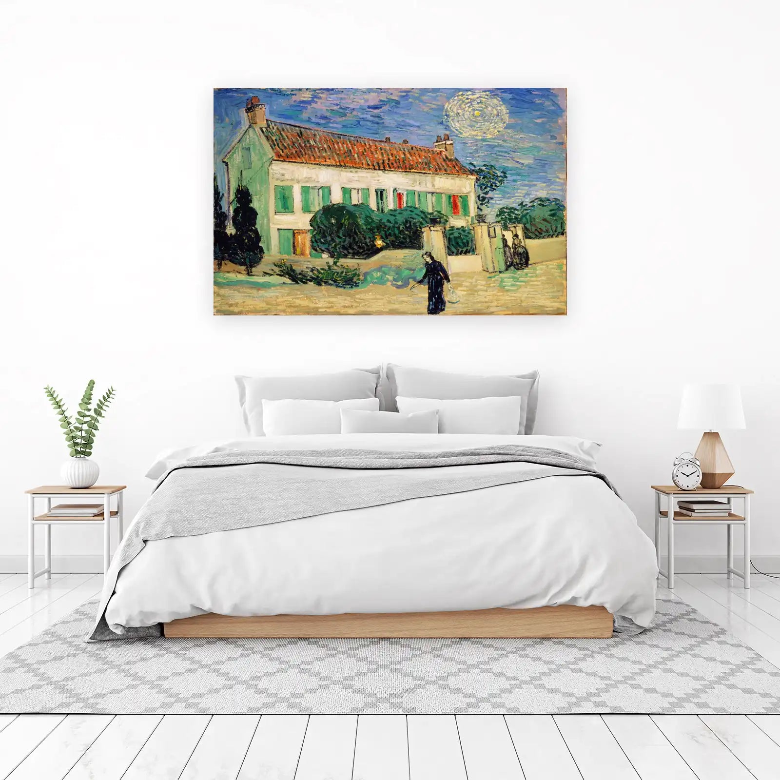 Vincent Van Gogh Starry Night Over The Rhone Wall Art