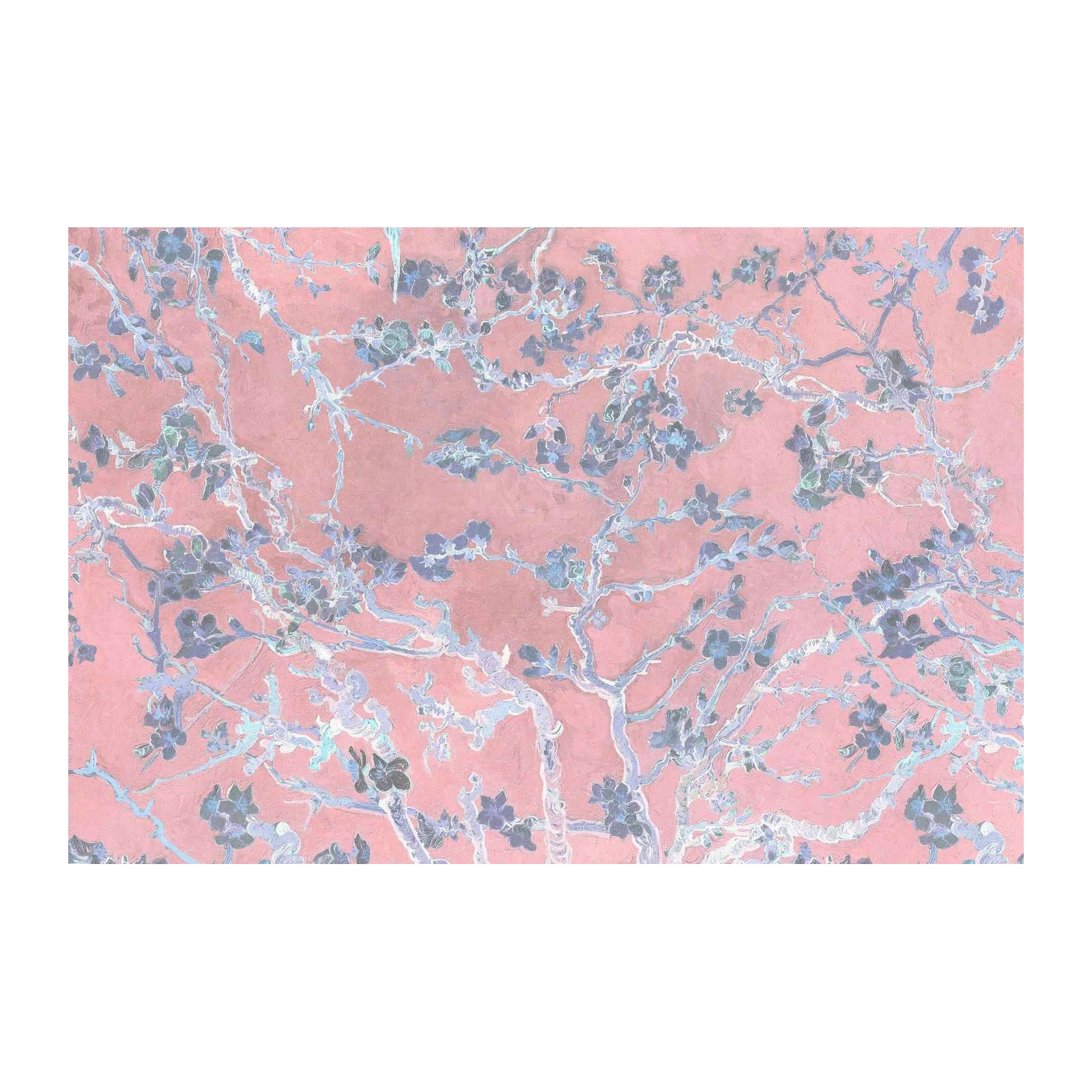 Blossoming Branches Pink Wall Art