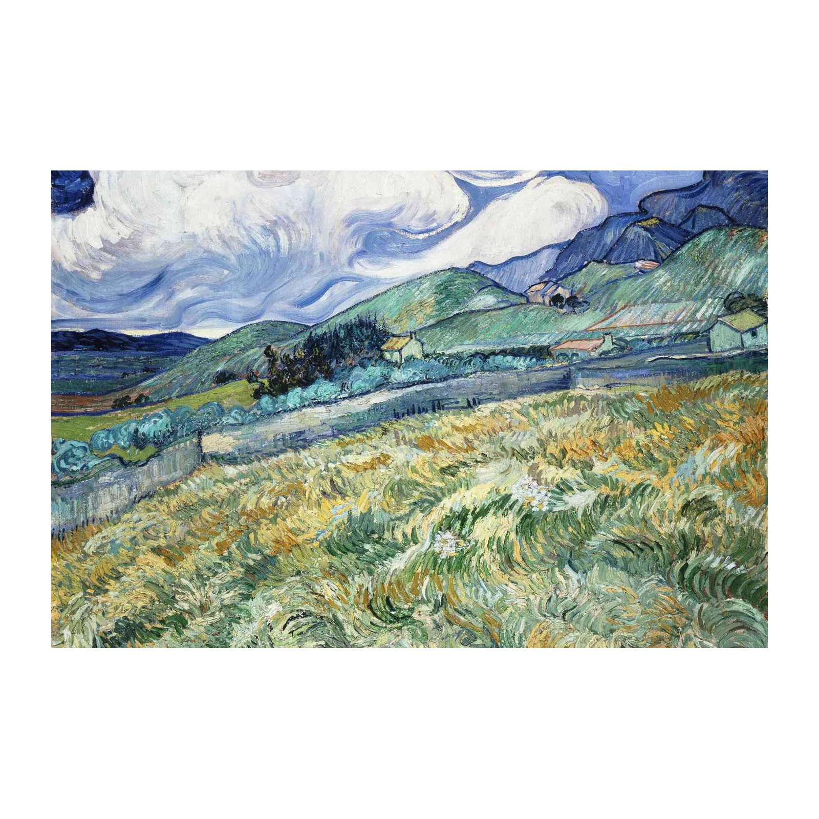 Van Gogh Landscape Impressionist Wall Art