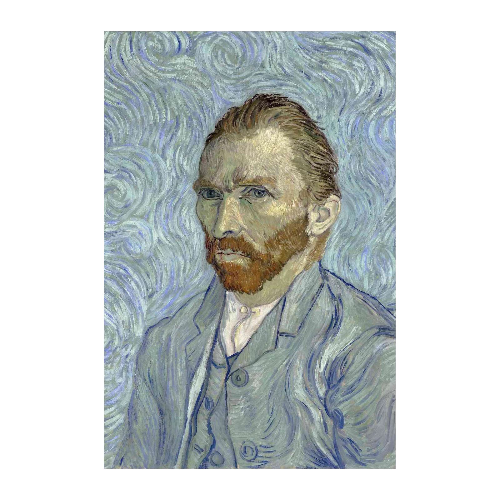 Van Gogh Self-Portrait Iconic Impressionist Wall Art