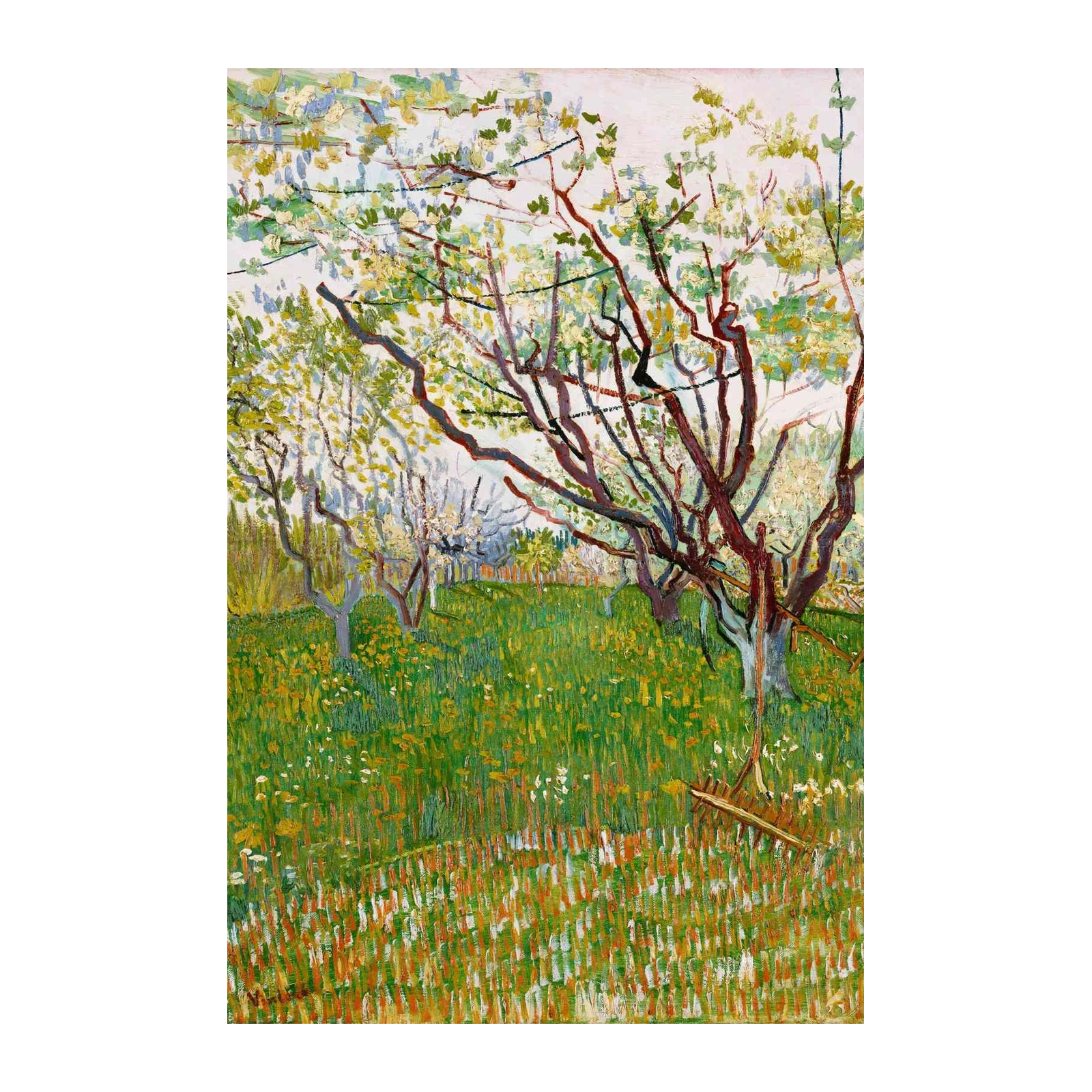 Van Gogh Spring Orchard Wall Art