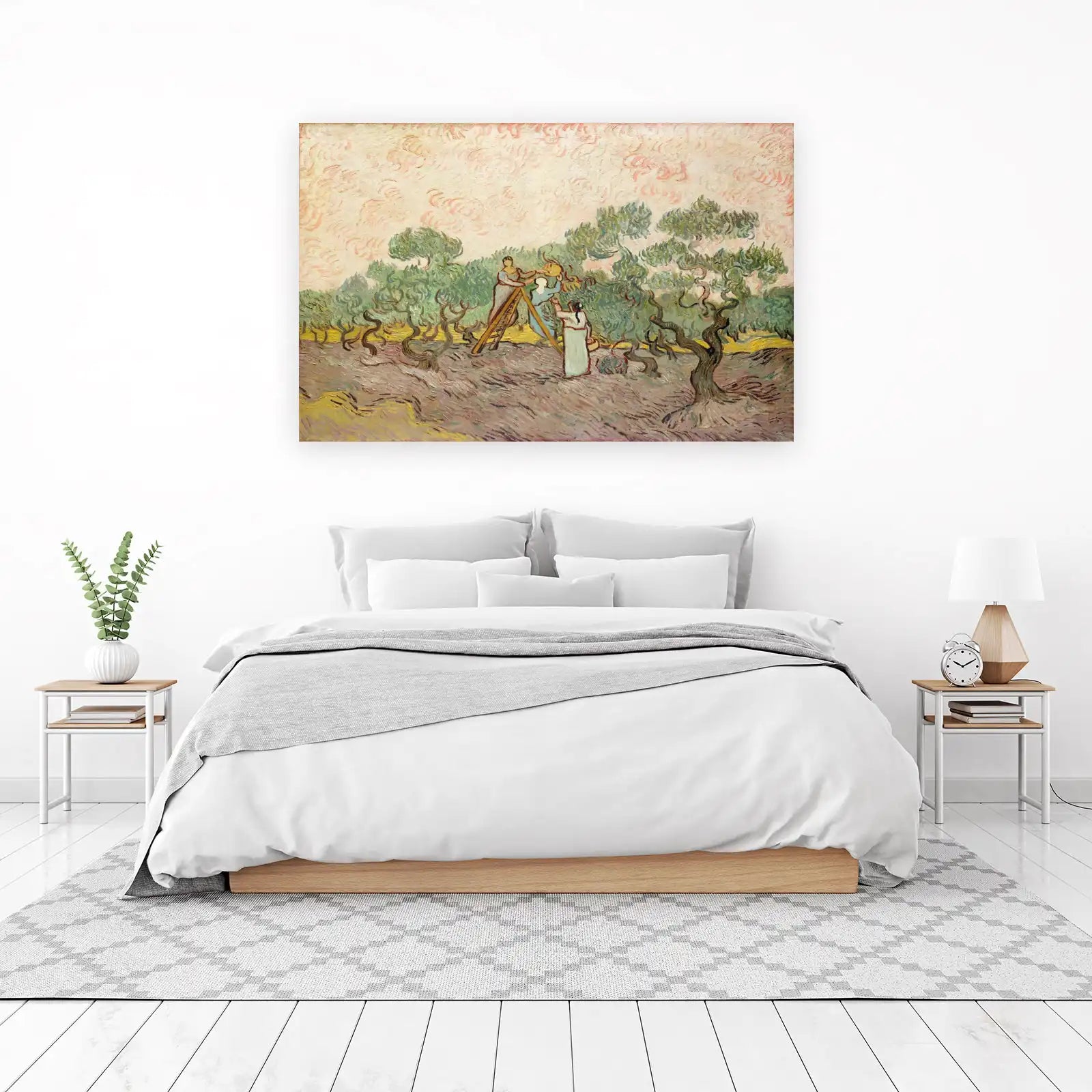 Van Gogh Olive Grove Harvest Wall Art