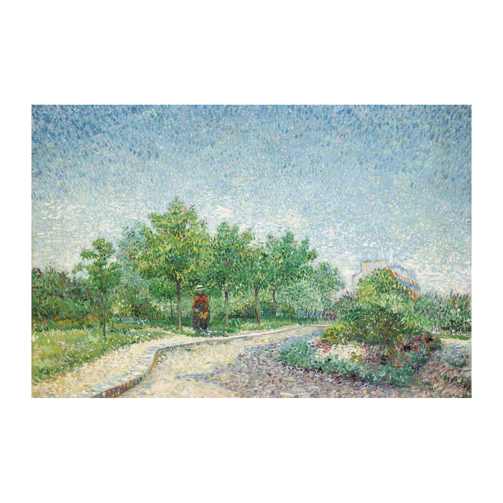 Impressionist Garden Walk Wall Art