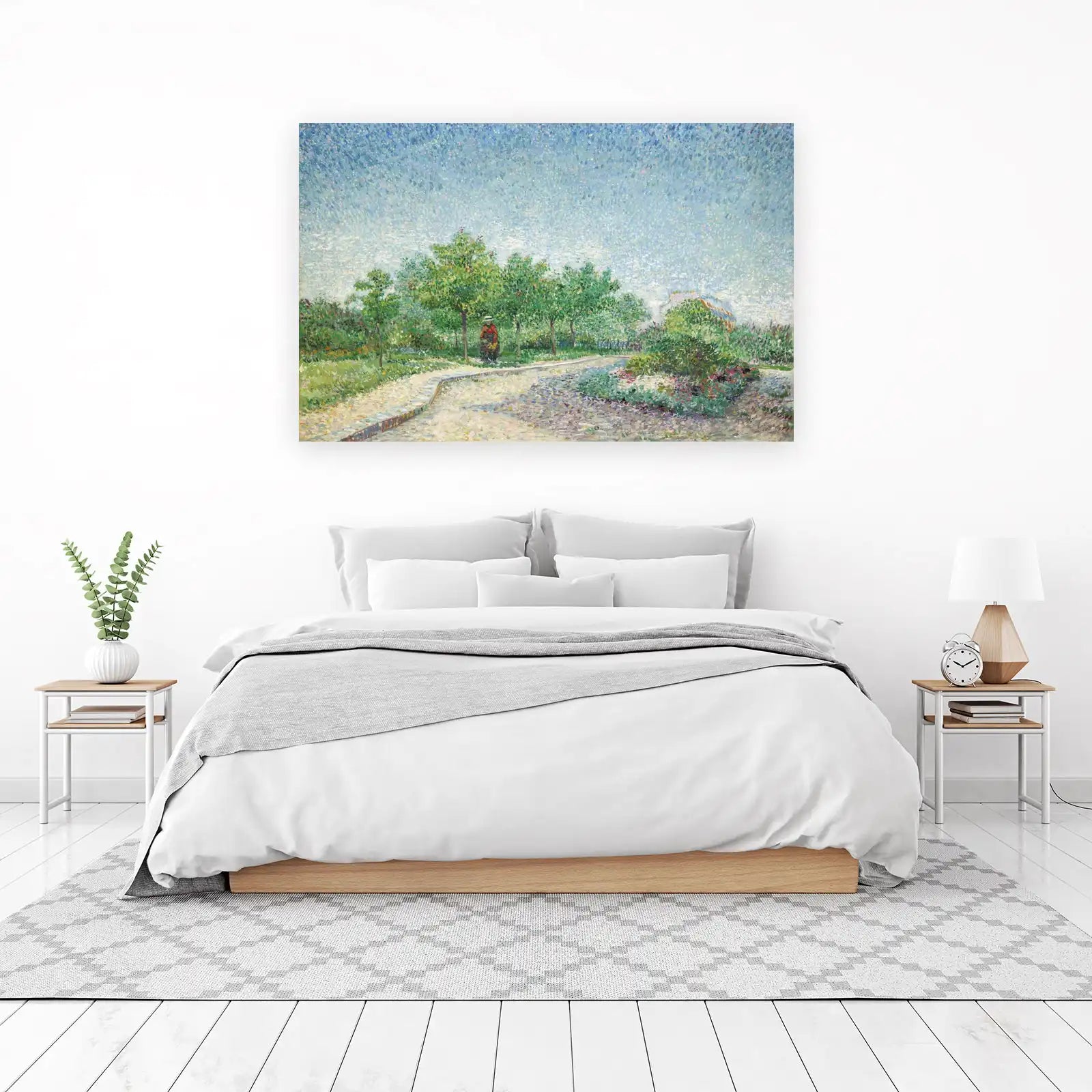 Impressionist Garden Walk Wall Art