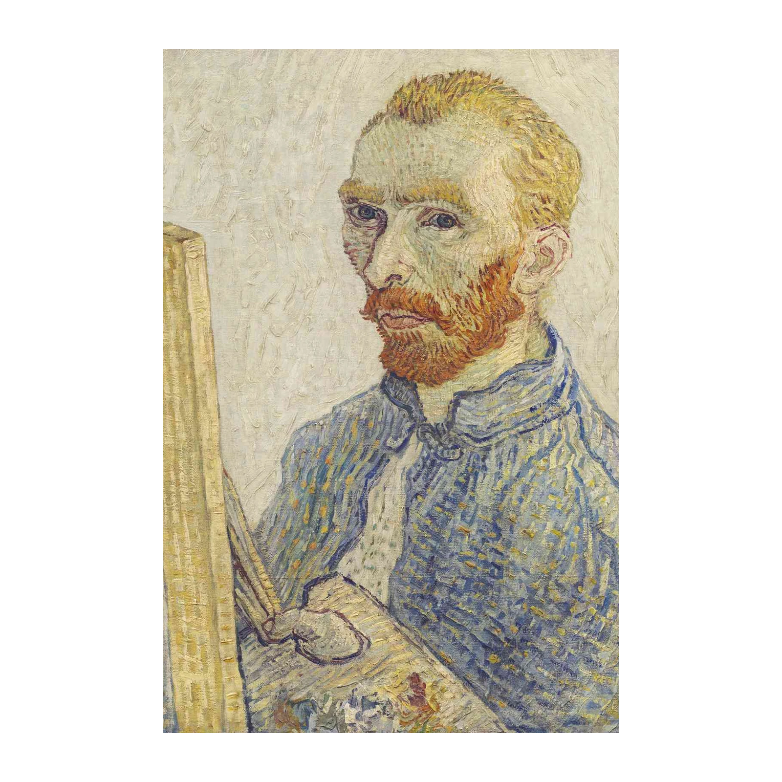 Van Gogh Self-Portrait Blue Shirt Wall Art