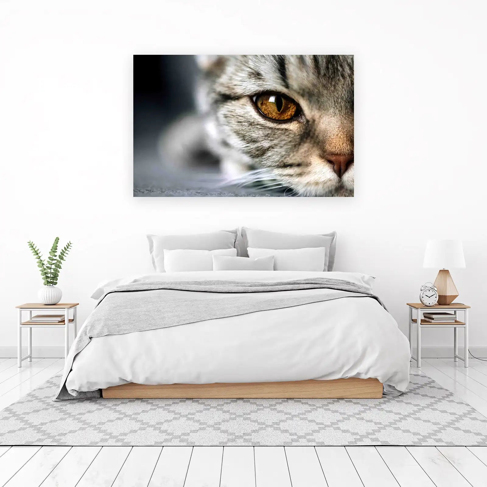 Majestic Cat Eye Close-up Wall Art