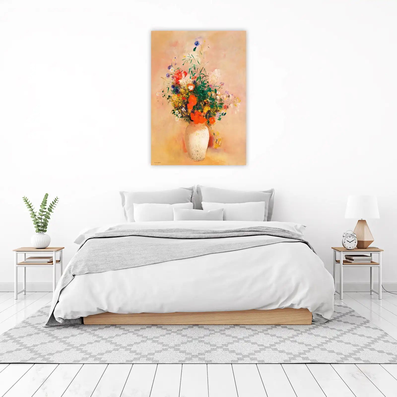 Vibrant Wildflower Bouquet Wall Art