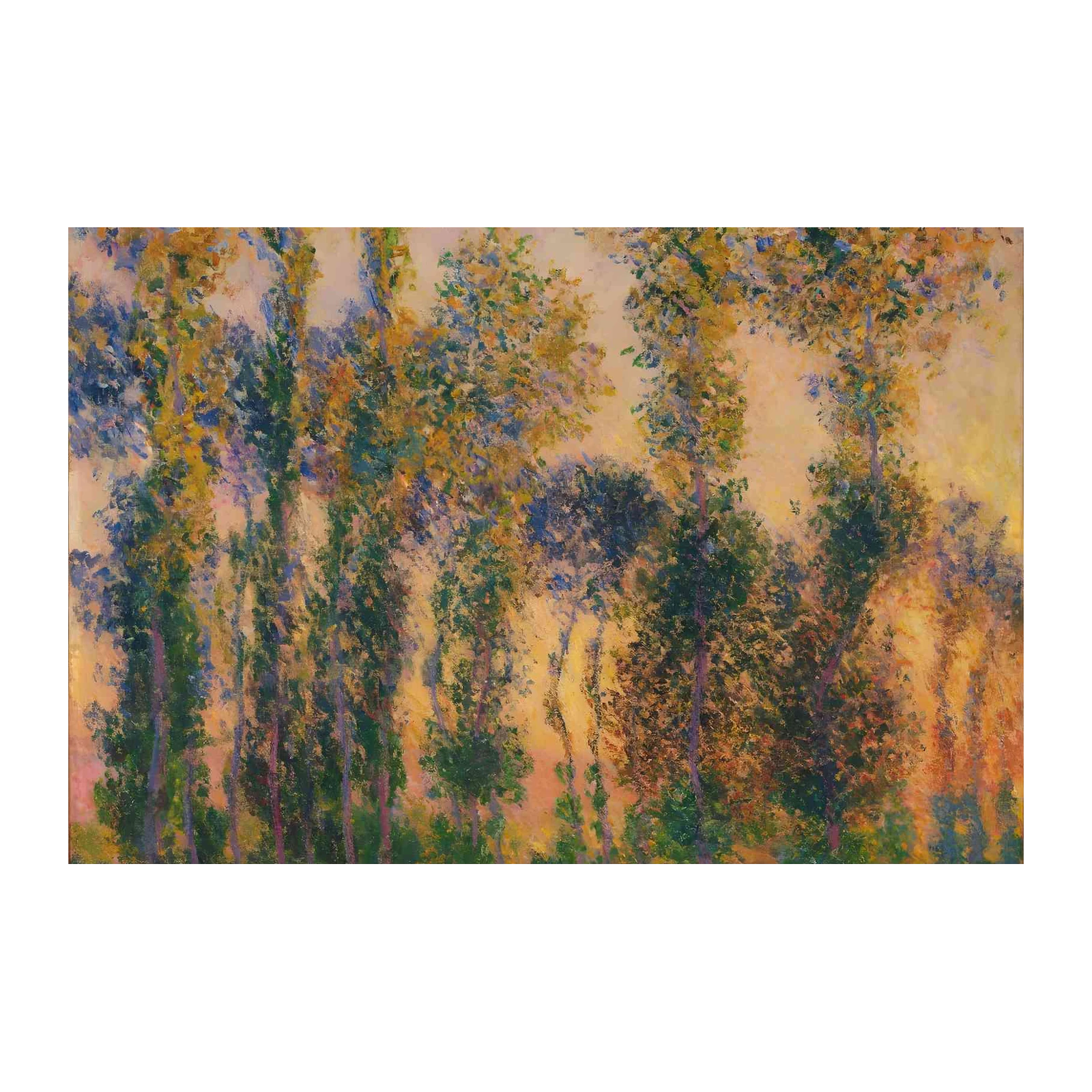 Impressionist Trees Wall Art