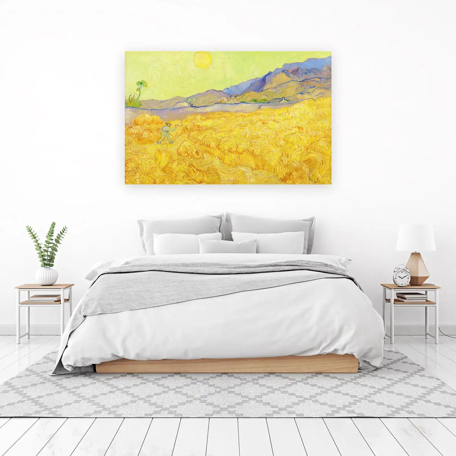Vincent Van Gogh Hay Fields Wall Art