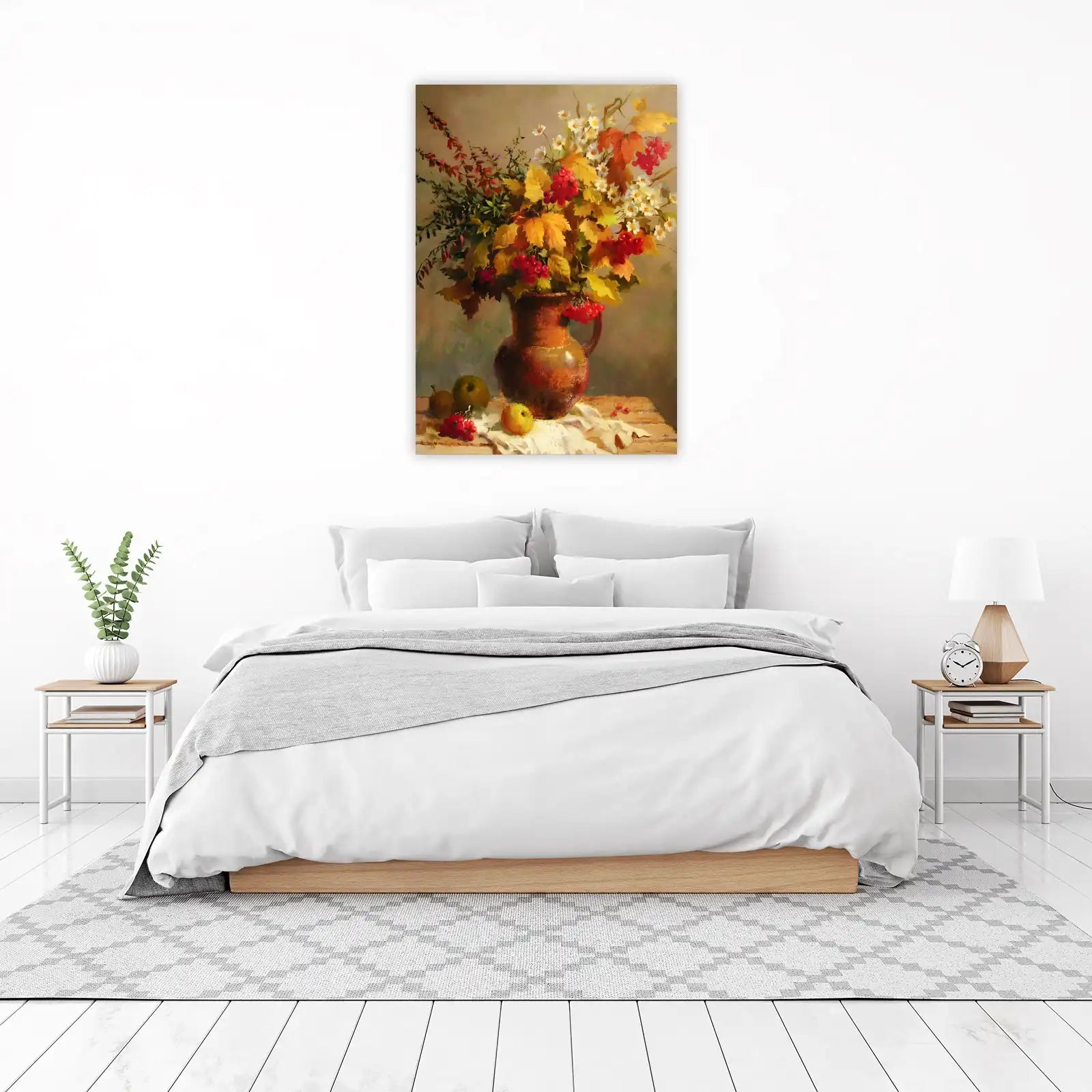 Autumn Harvest Still Life Wall Art
