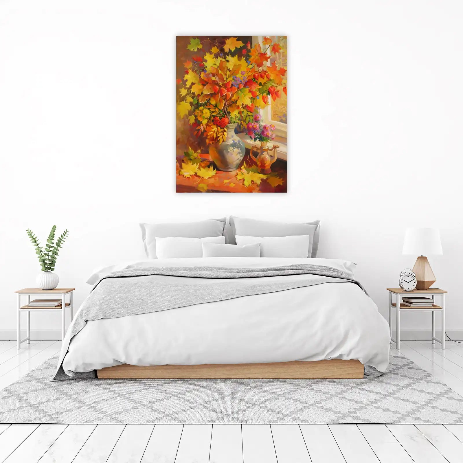 Vibrant Autumn Still Life Wall Art