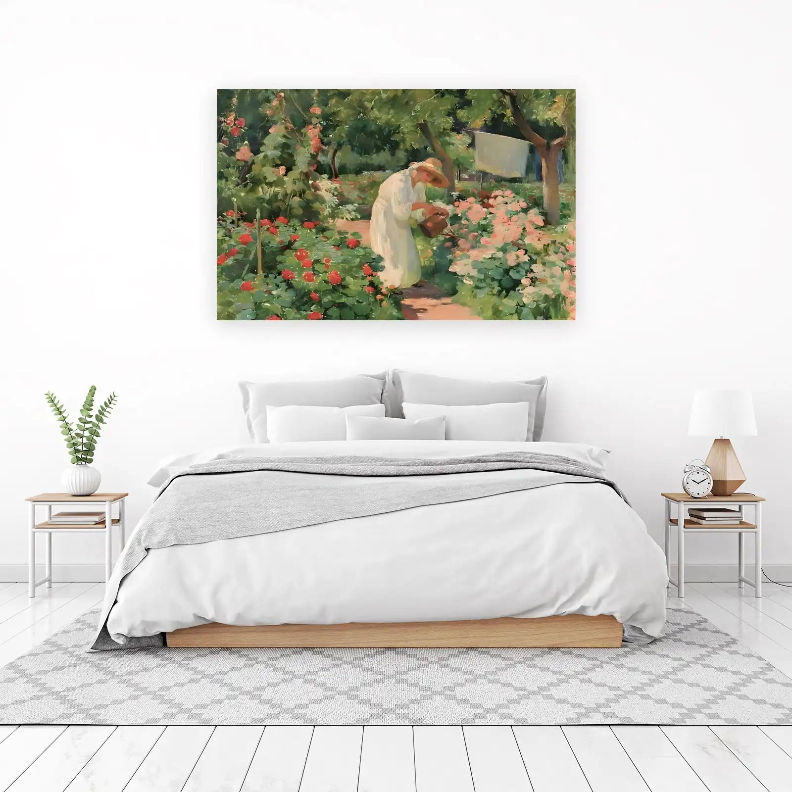 Impressionist Garden Serenity Wall Art