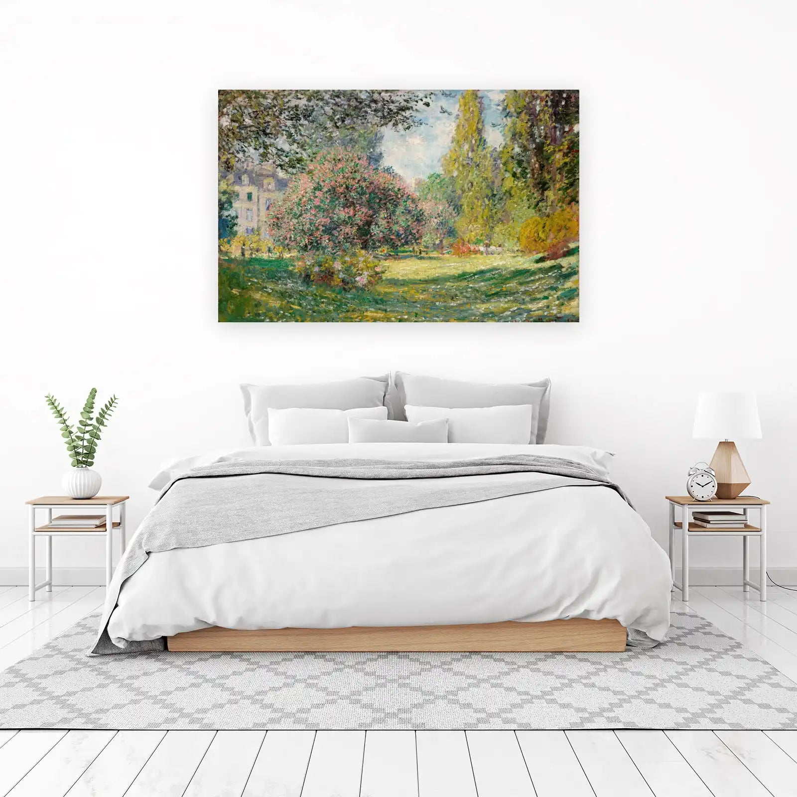 Monet Garden Serenity Wall Art