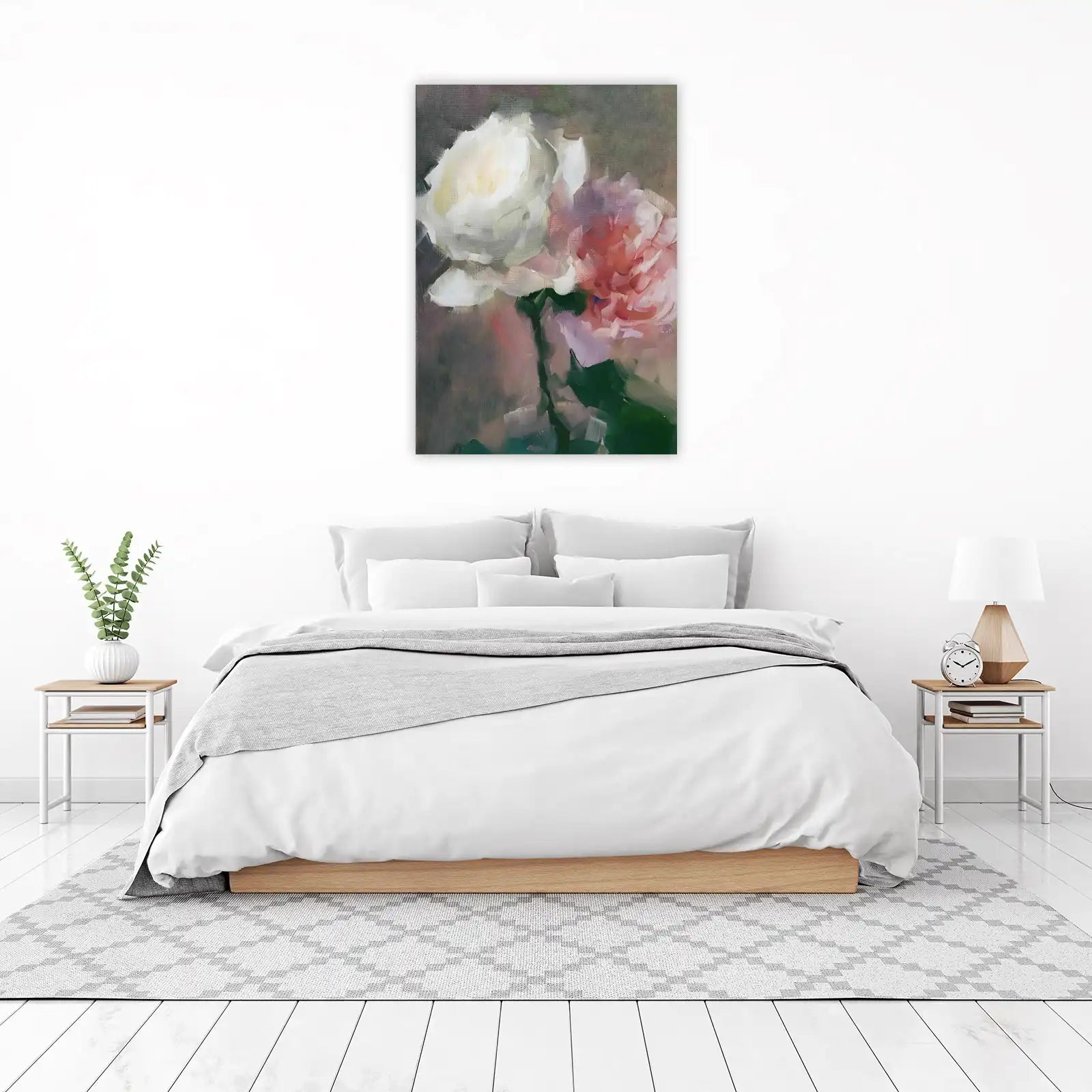 Soft Petal Dream Abstract Floral Wall Art