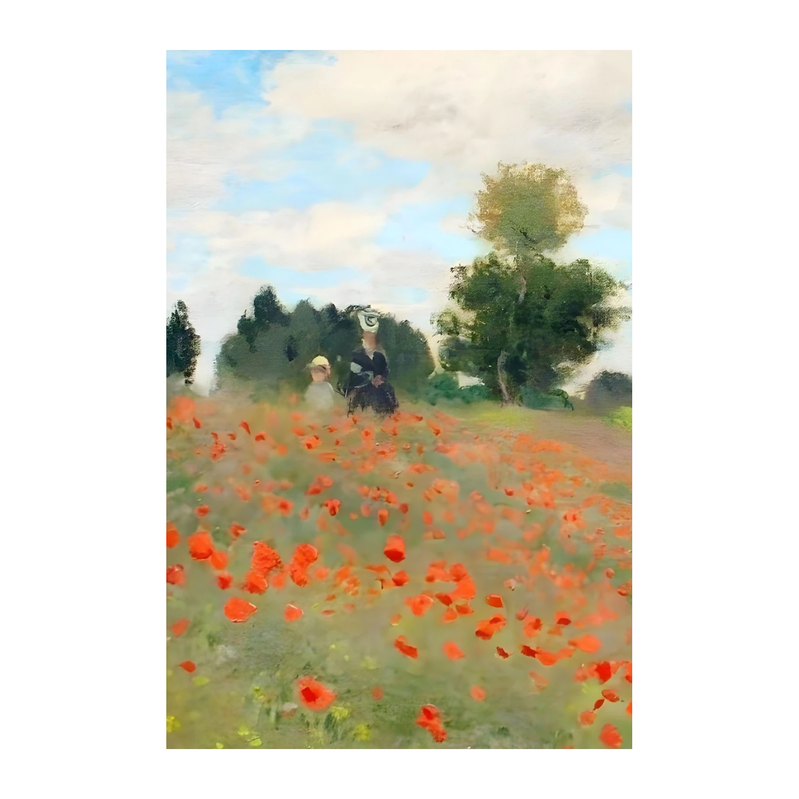 Poppy Field Dreamscape Wall Art