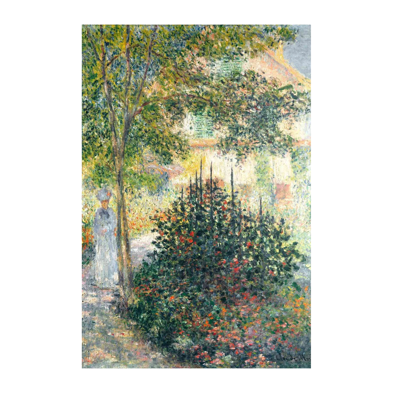 Impressionist Garden Path Wall Art