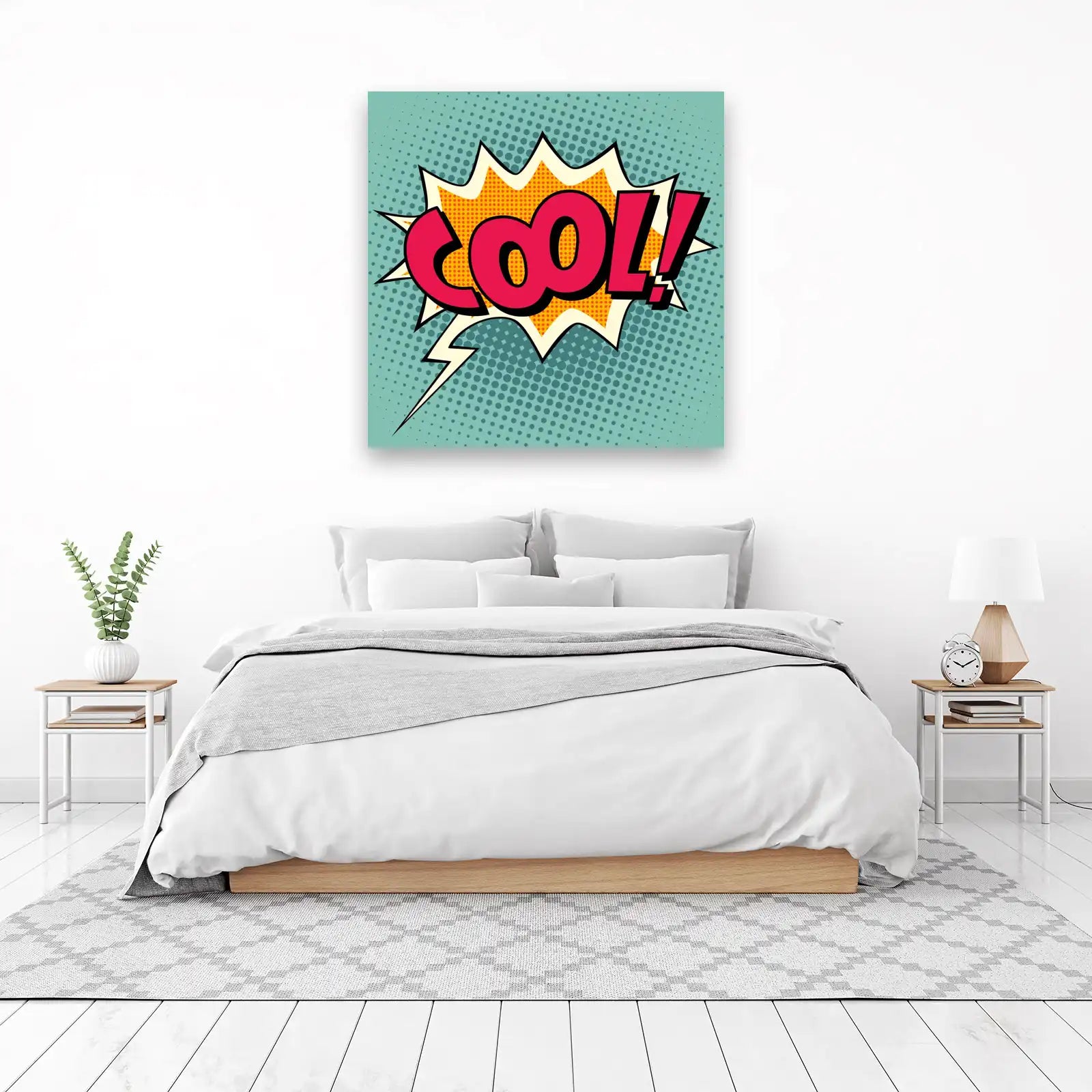Retro "Cool" Comic Pop Art Wall Art