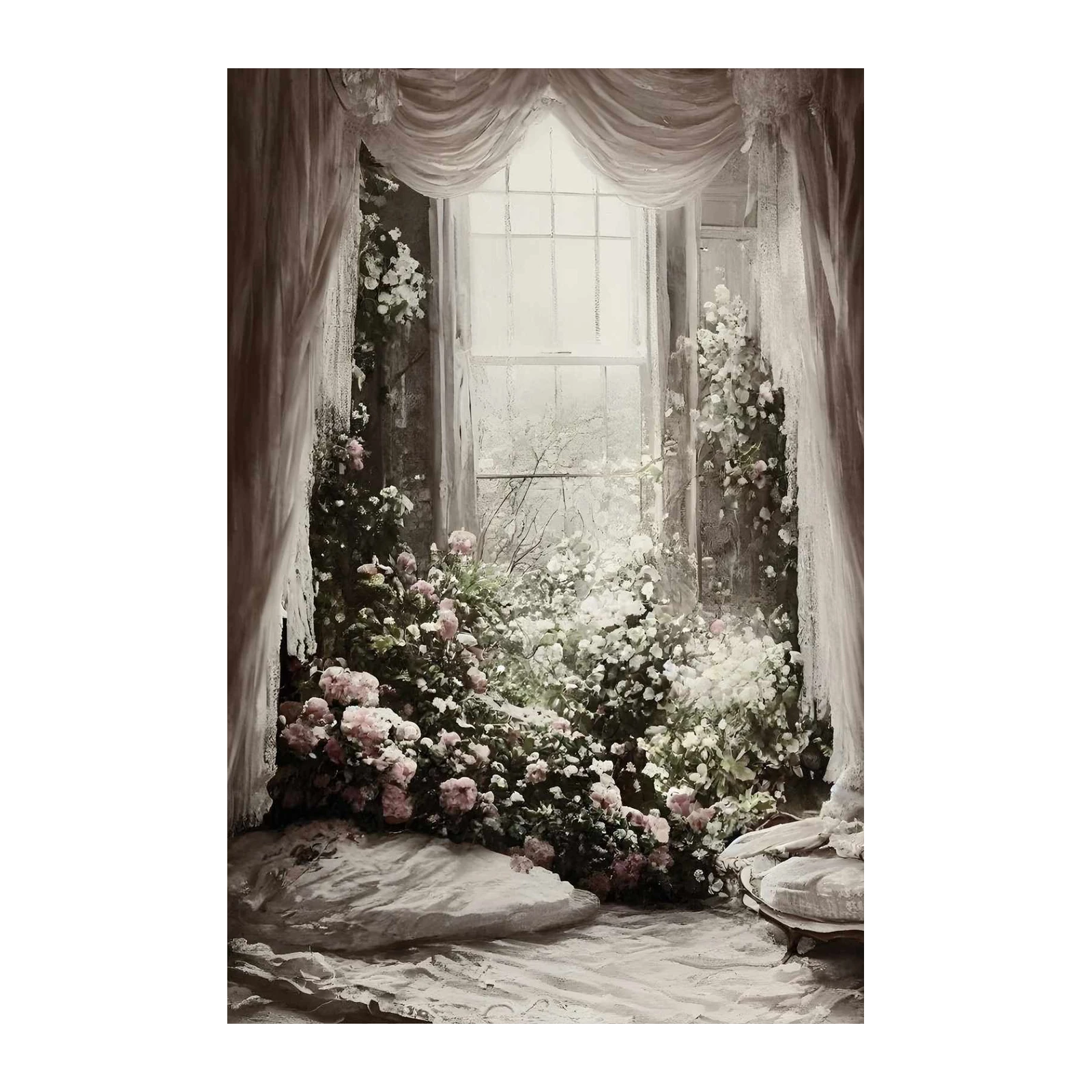 Enchanted Garden Window Wall Art