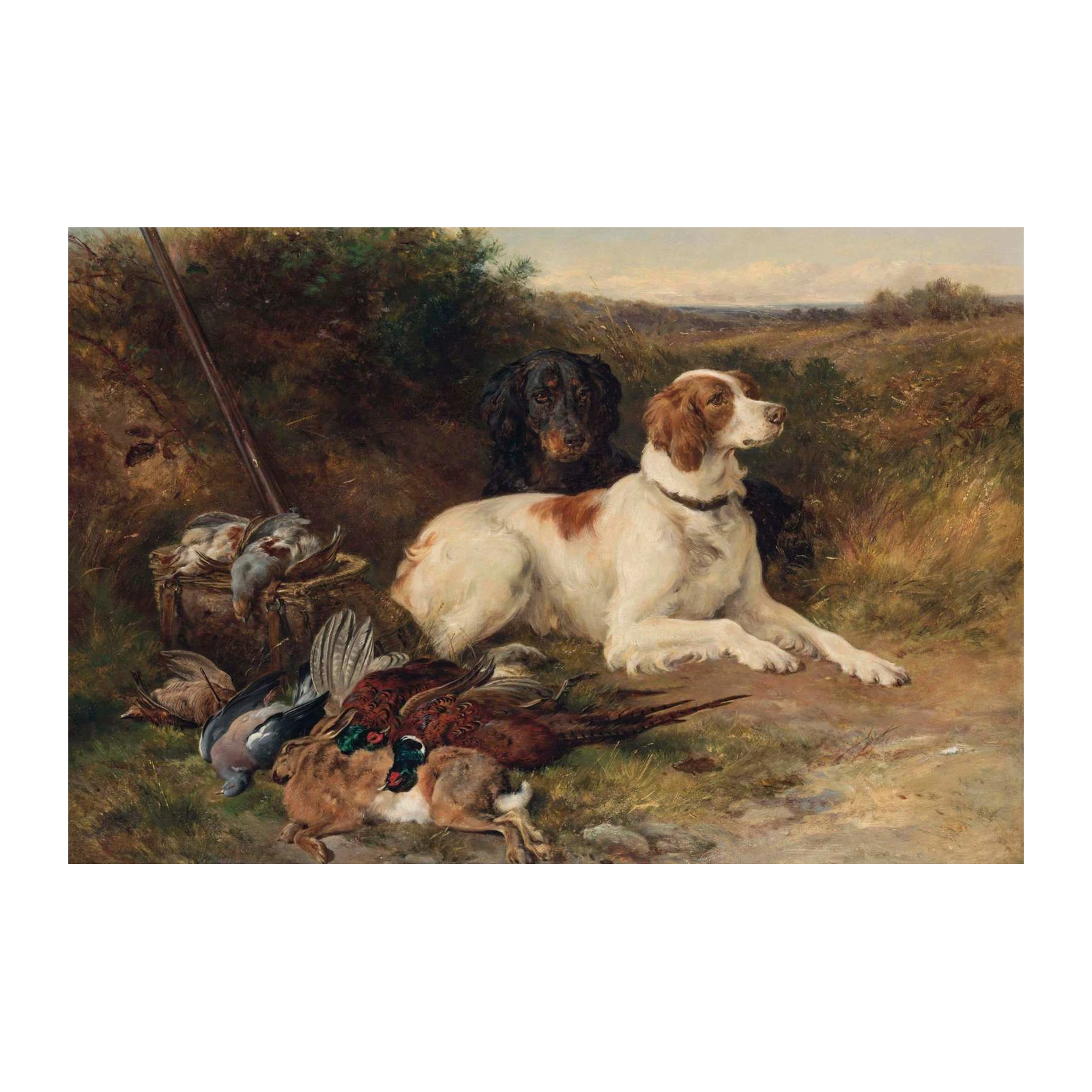 Classic Hunting Dogs & Game Wall Art