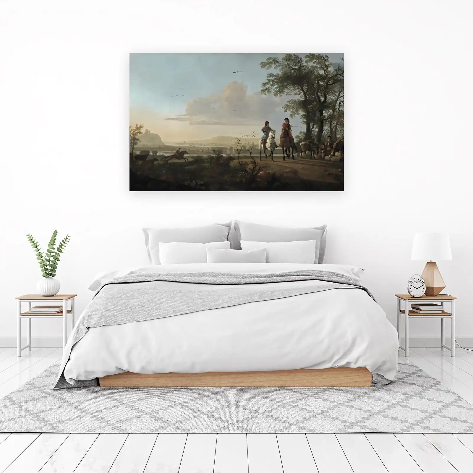Majestic Landscape Riders Wall Art