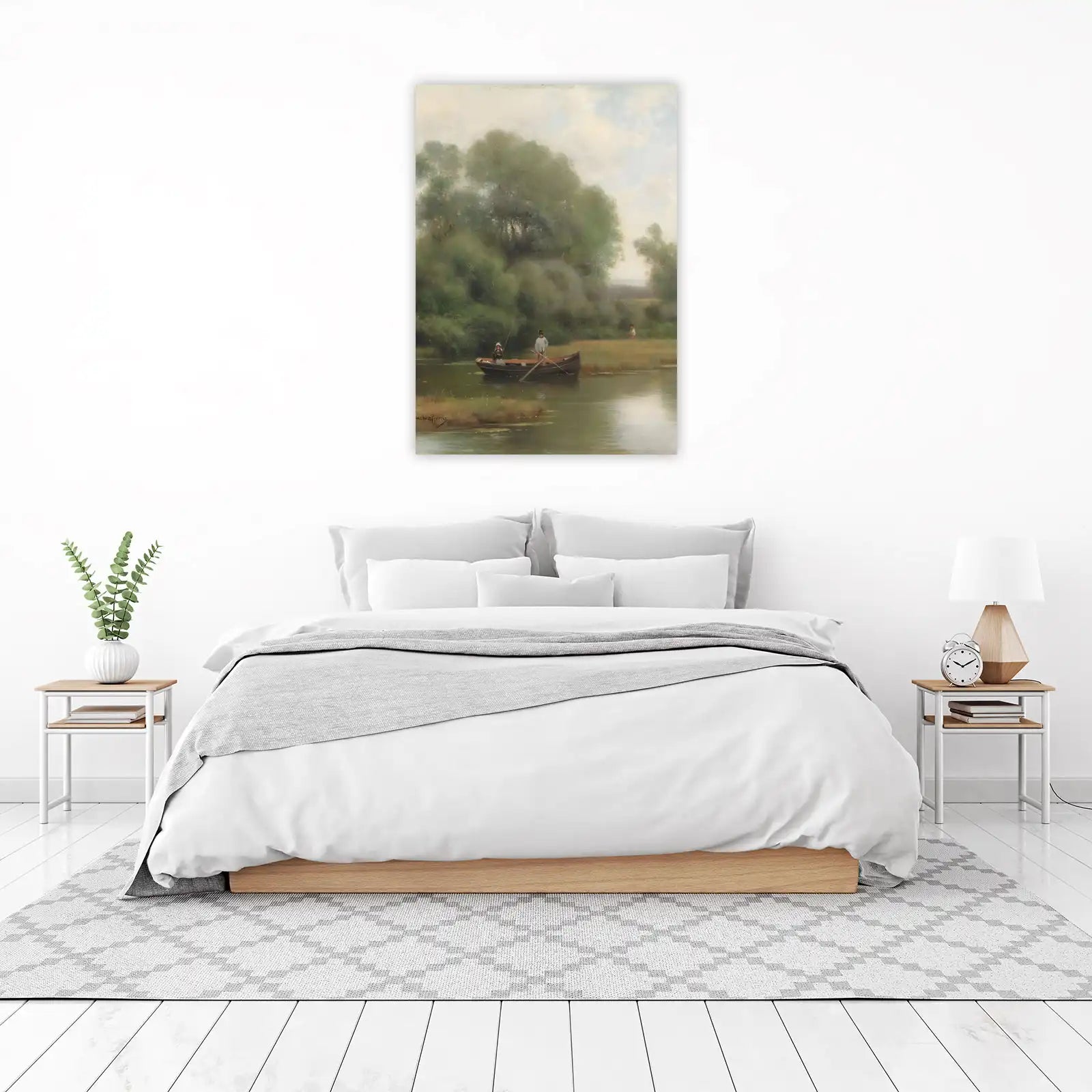 Serene Fishing Trip Wall Art