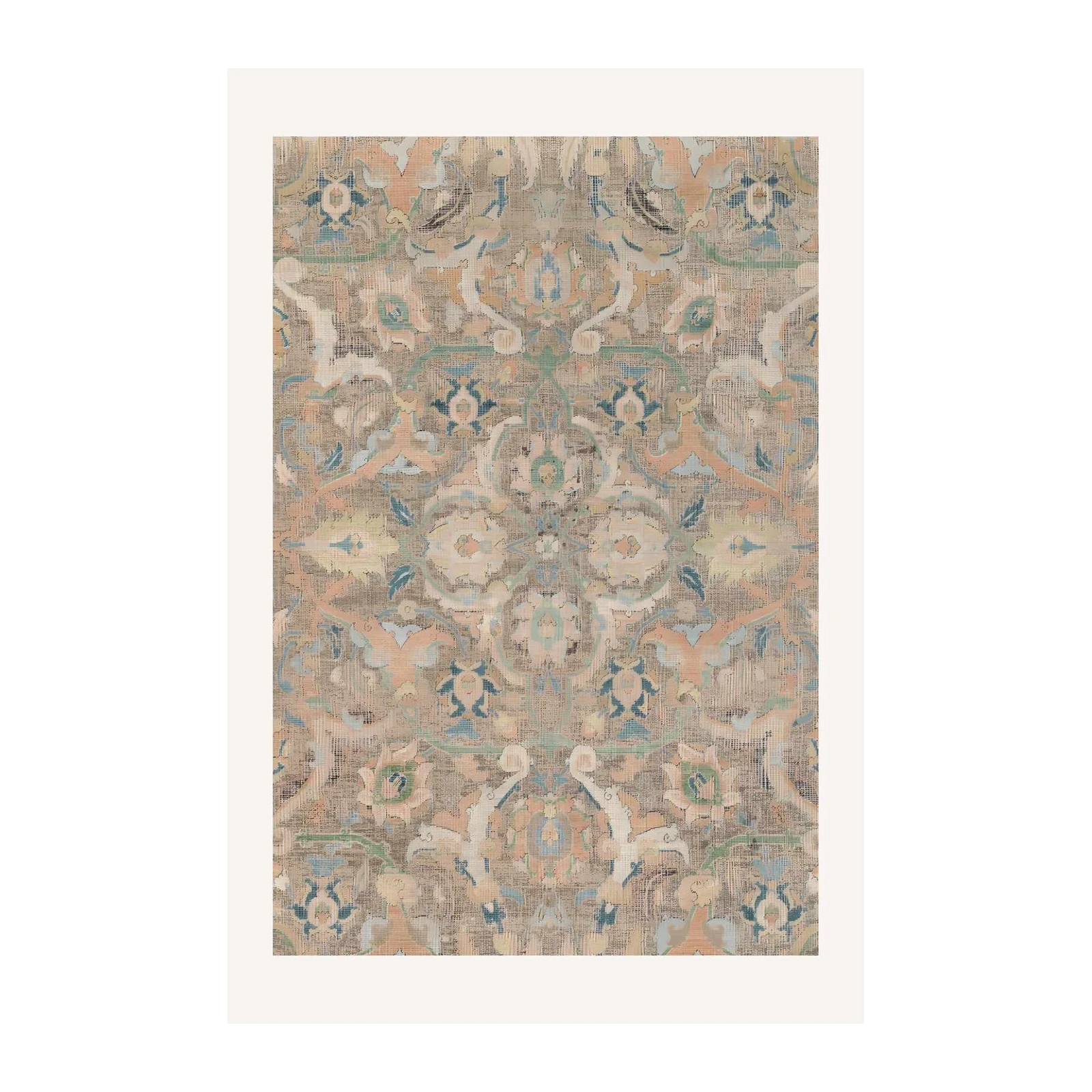 Vintage Persian Medallion Wall Art