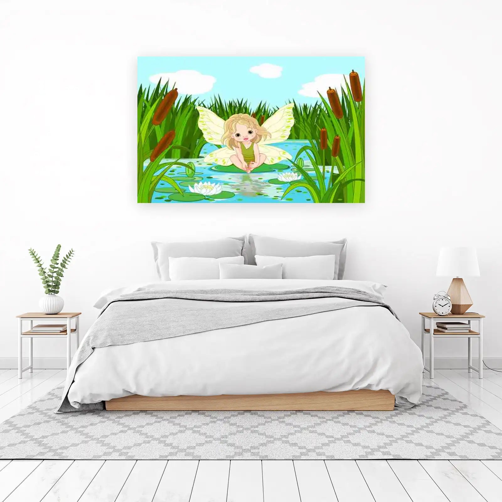 Enchanting Fairy Pond Wall Art Wall Art