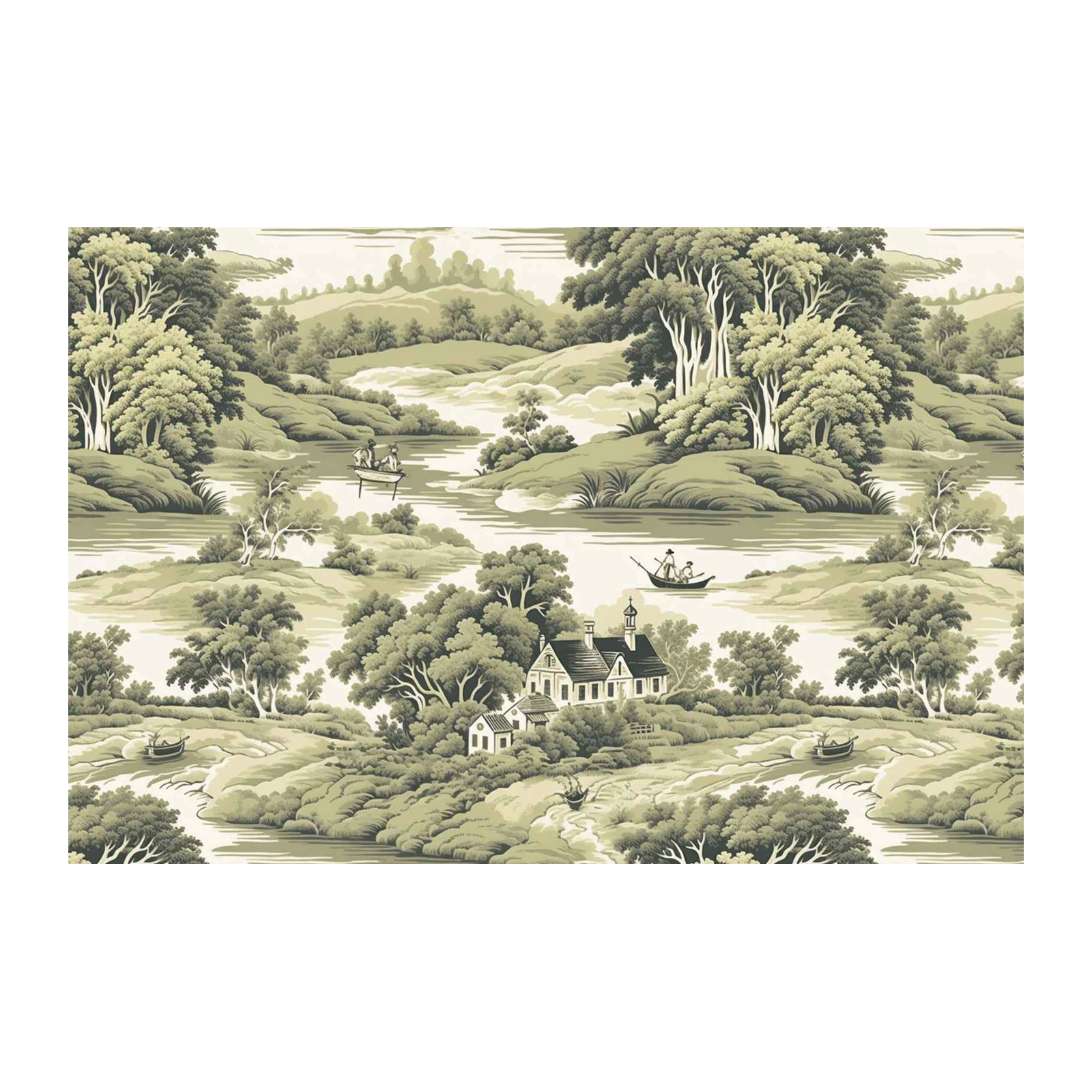 Vintage Countryside Scenic Wall Art