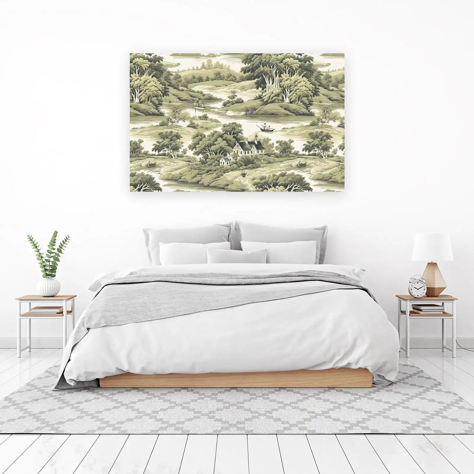 Vintage Countryside Scenic Wall Art
