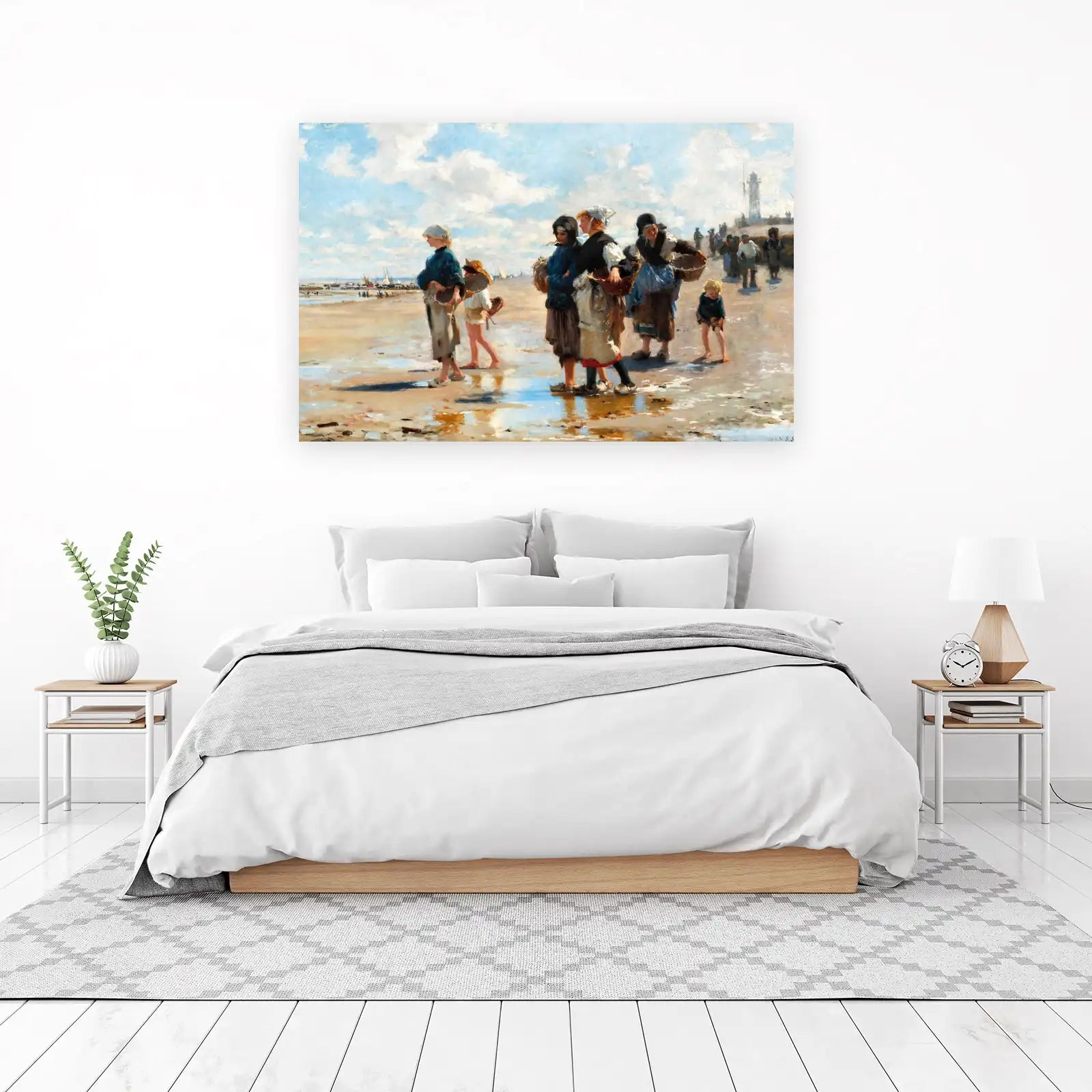 Coastal Life Beach Scene Wall Art