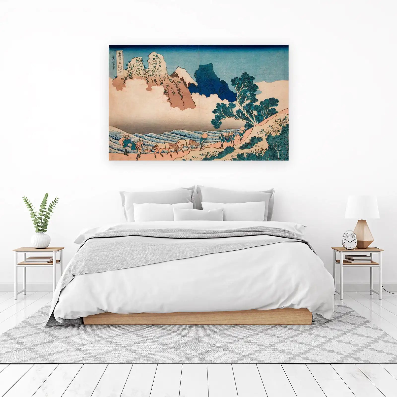 Mountain Journey Ukiyo-e Wall Art