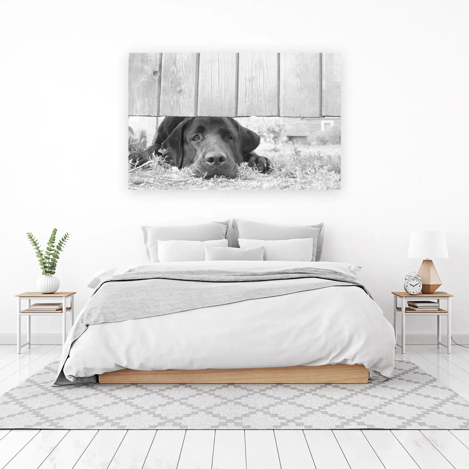 Loyal Companion Black Lab Art Wall Art