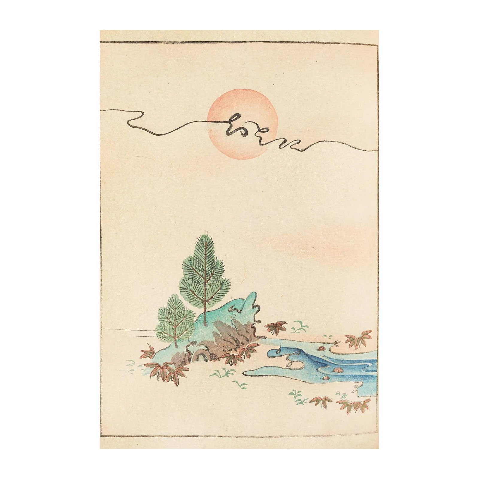 Serene Nature Landscape Wall Art