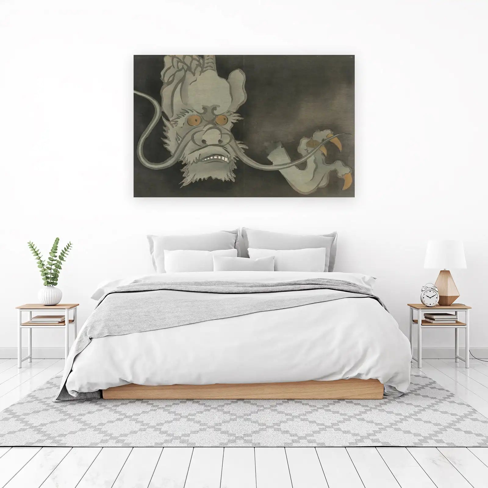 Mystic Dragon Japanese Art Wall Art