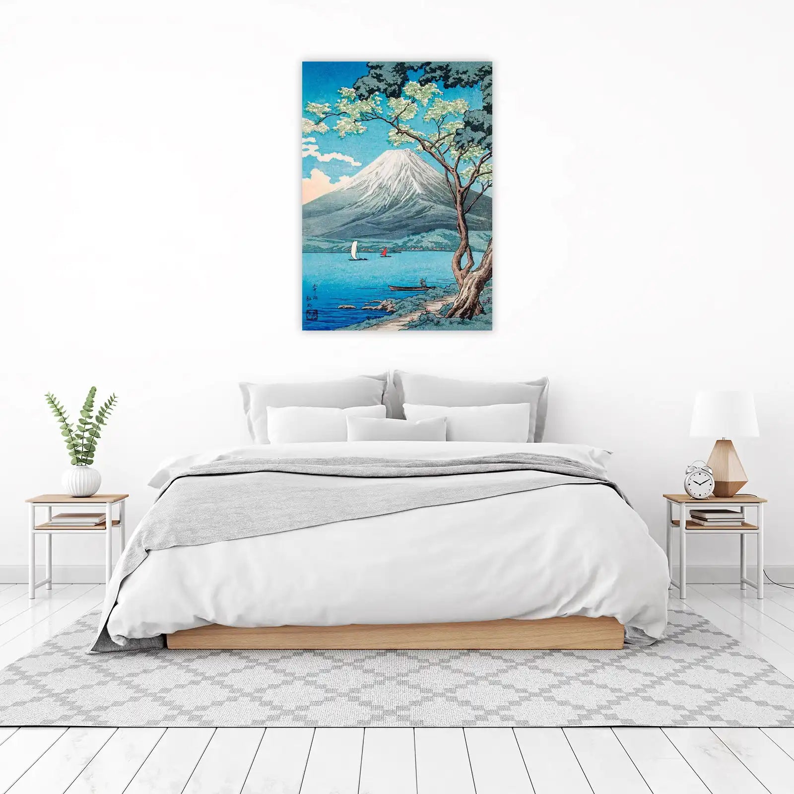 Serene Mount Fuji Landscape Wall Art