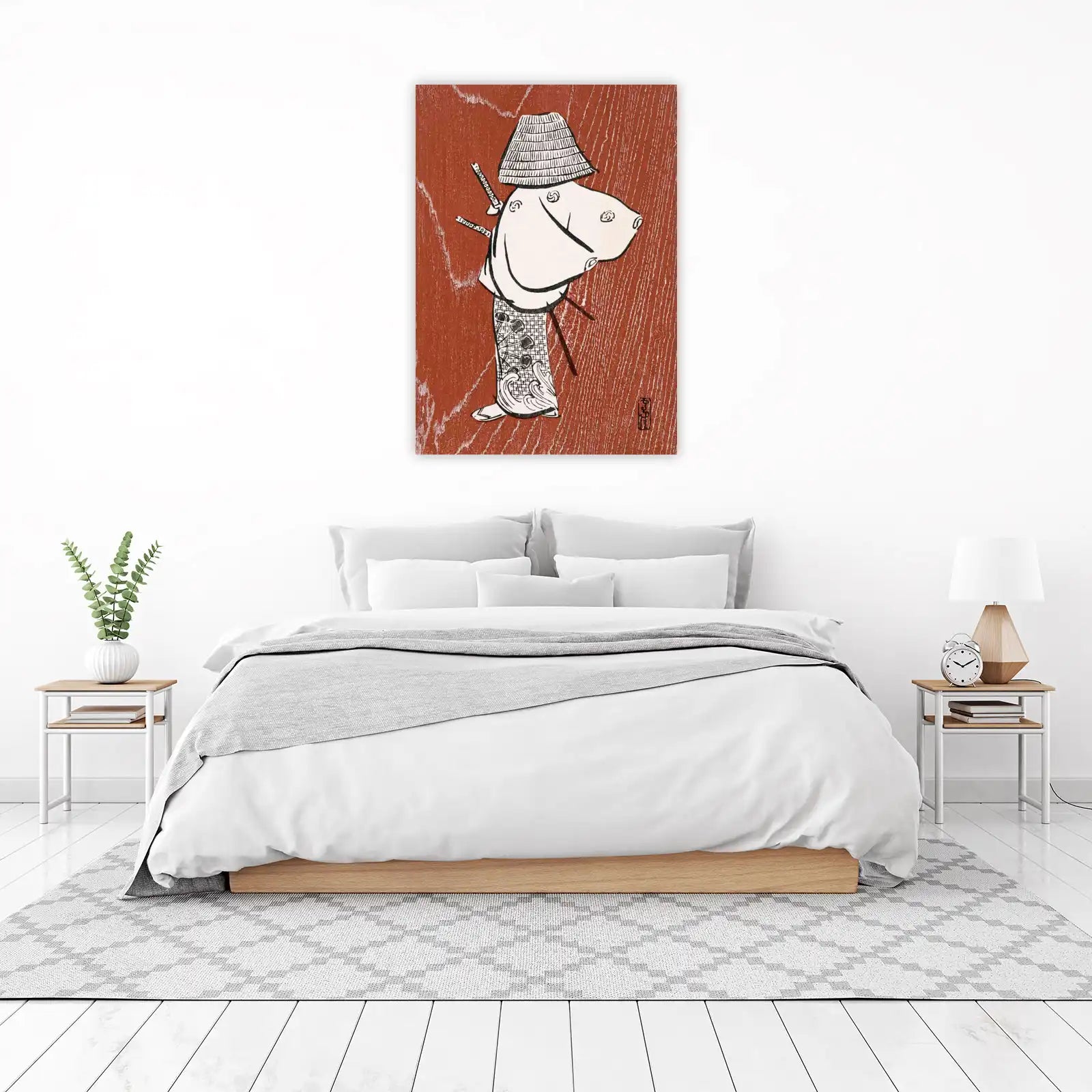 Samurai Warrior Japanese Art Wall Art