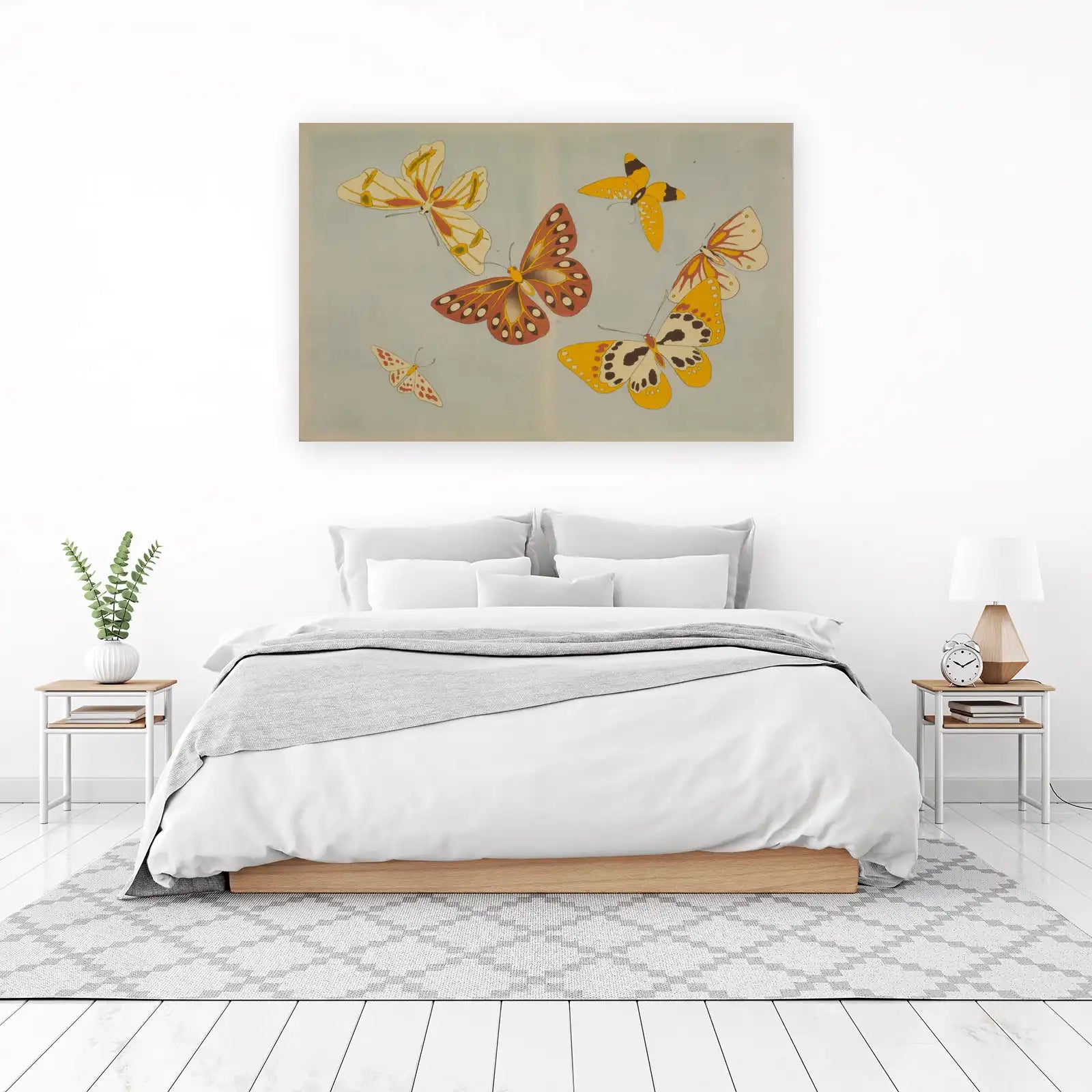Vintage Butterfly Art Wall Art