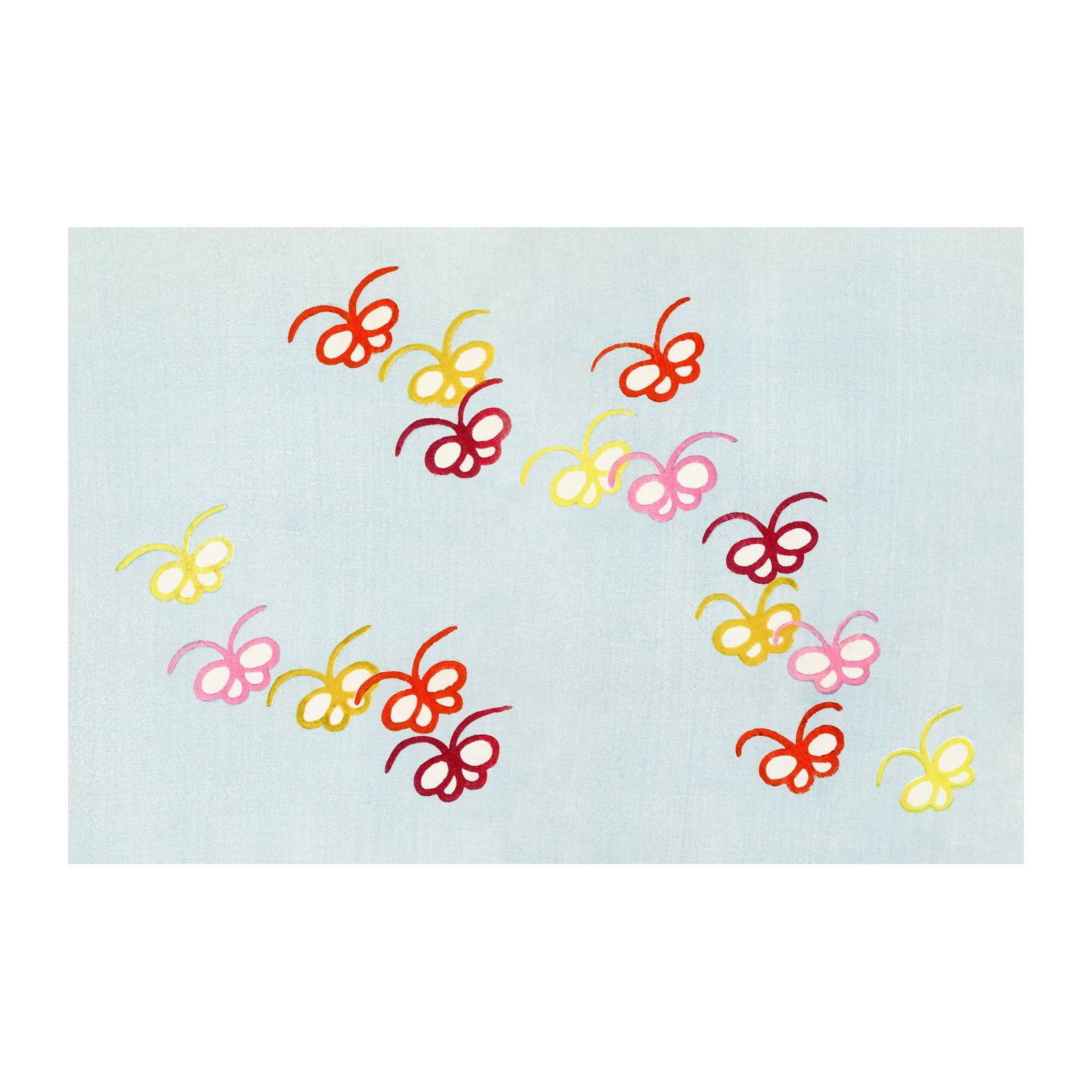 Whimsical Butterfly Ballet Wall Art